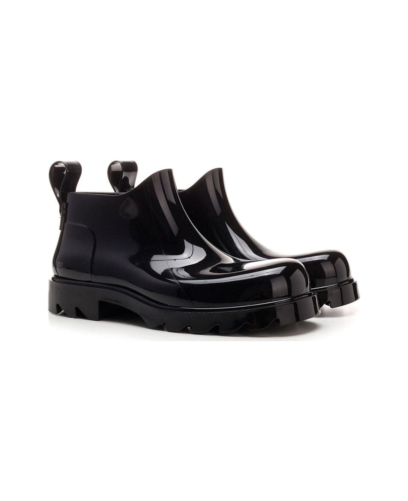 Bottega Veneta Stride Ankle Boots - BLACK