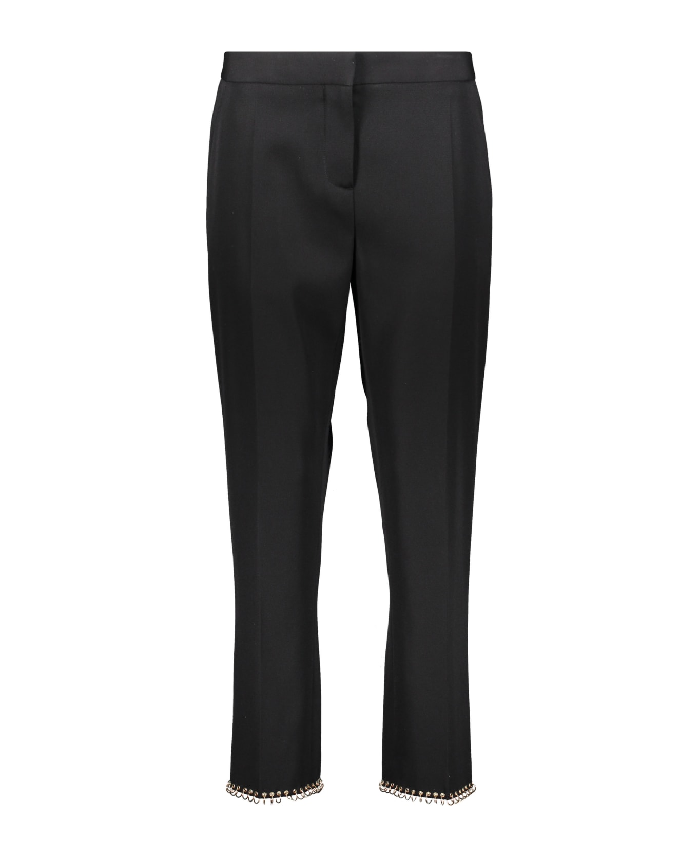 Burberry Wool Trousers - black ボトムス