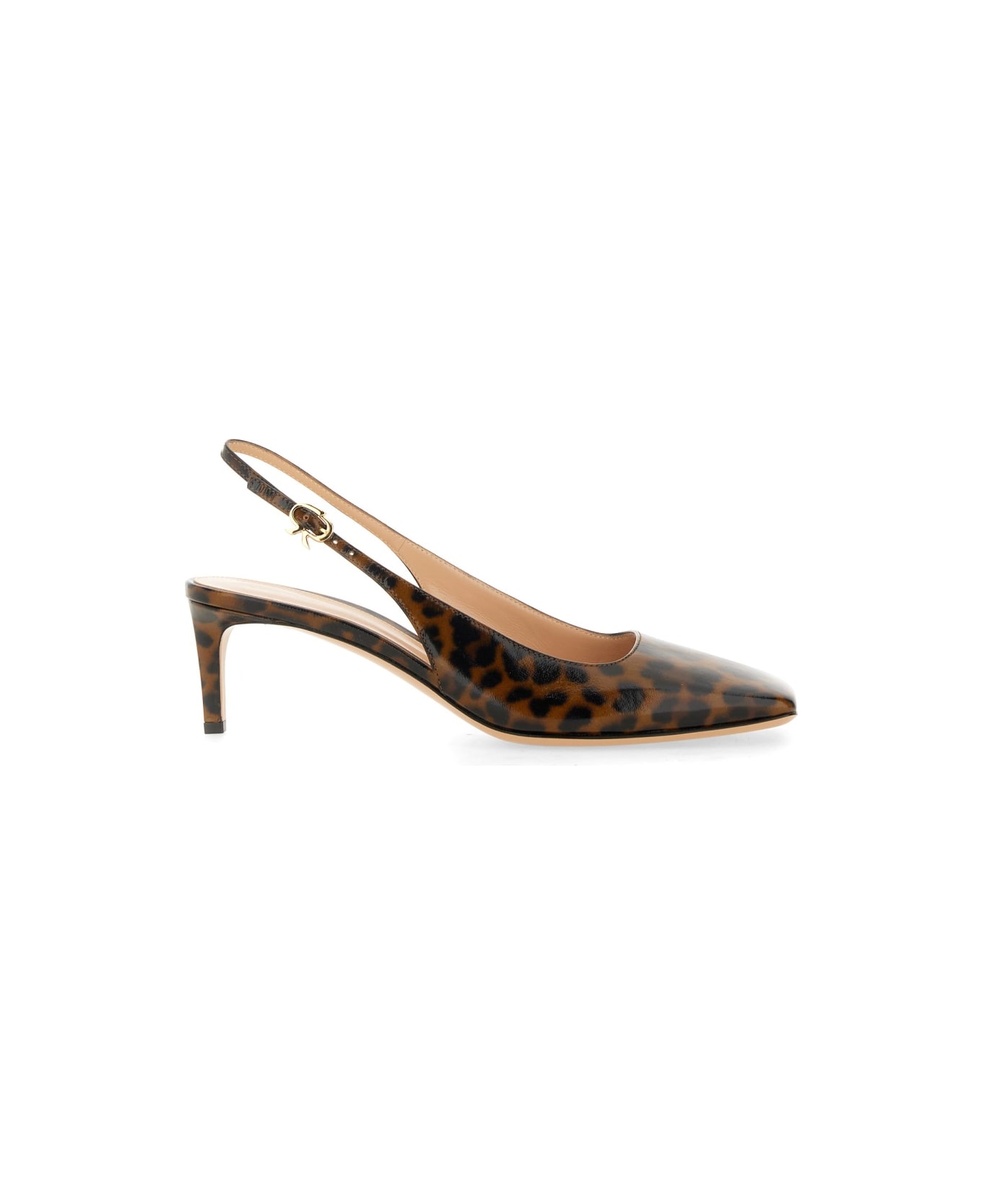 Gianvito Rossi Slingback "christina" - ANIMALIER