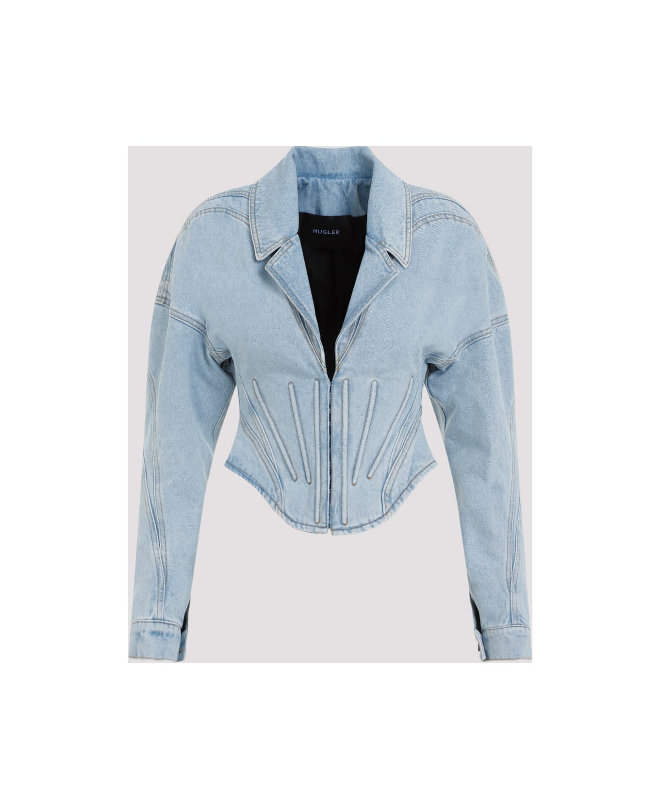 Mugler Jacket - Light Blue