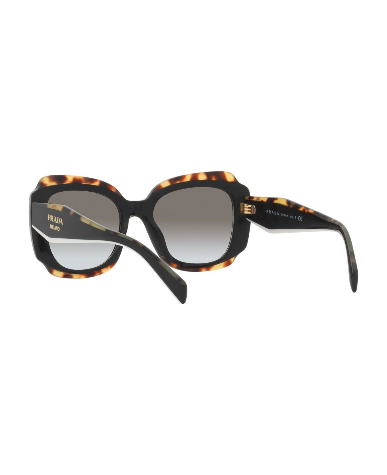 Prada Eyewear Square Frame Sunglasses - 01M0A7 サングラス