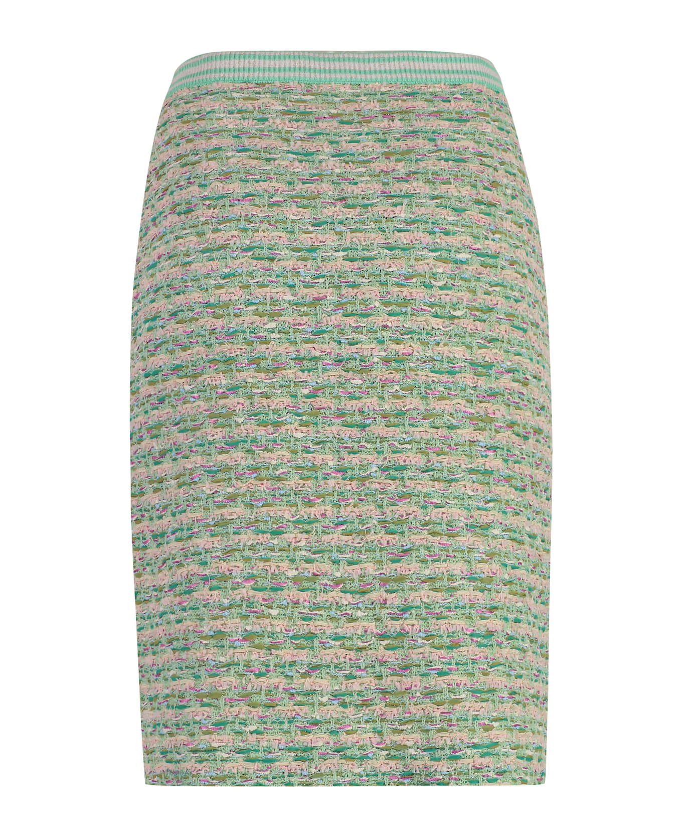 Alfieri 
St.John Boucle Knit Skirt - Multicolor