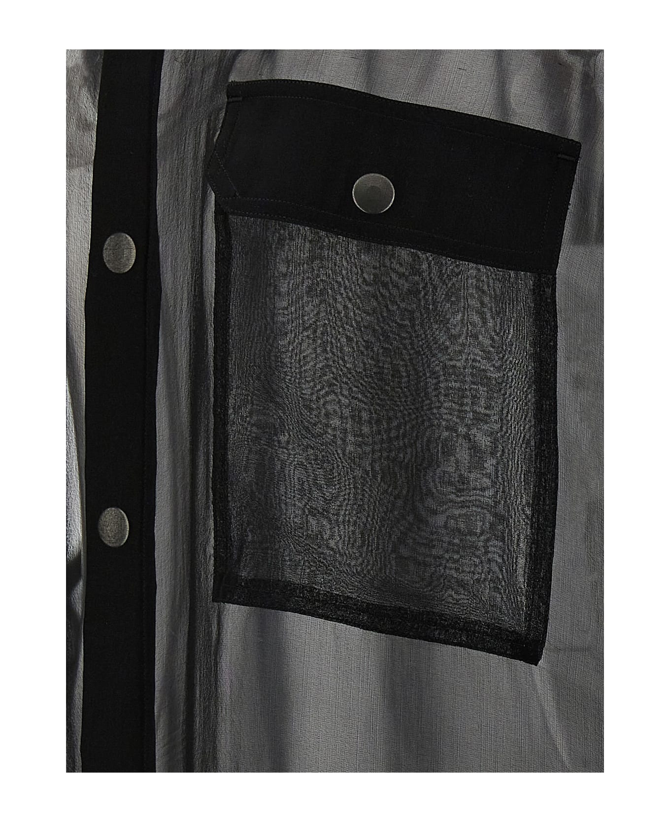 Rick Owens 
jumbo Sl Outershirt
 Shirt - Black  
