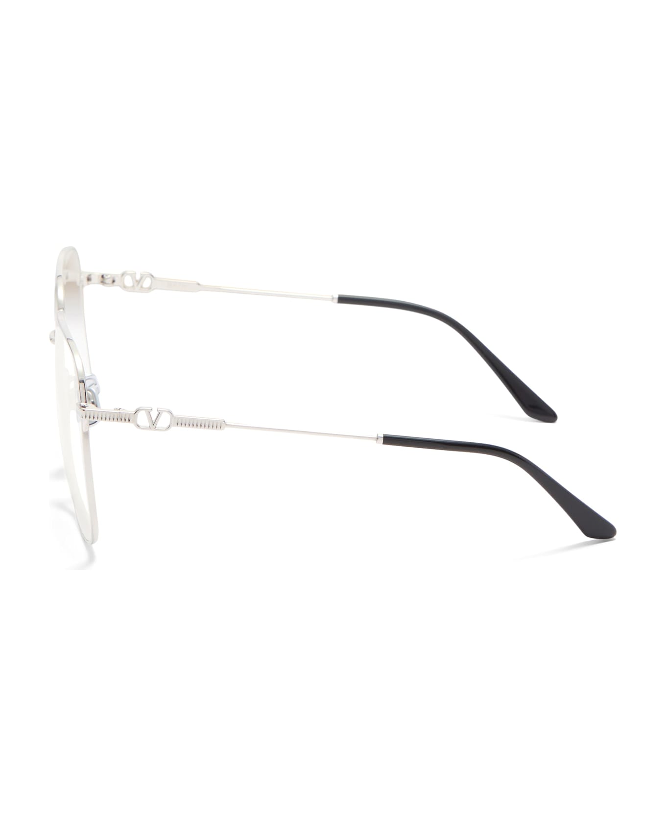 Valentino Eyewear Vlx-171c - Silver / Black Rx Glasses - silver/black