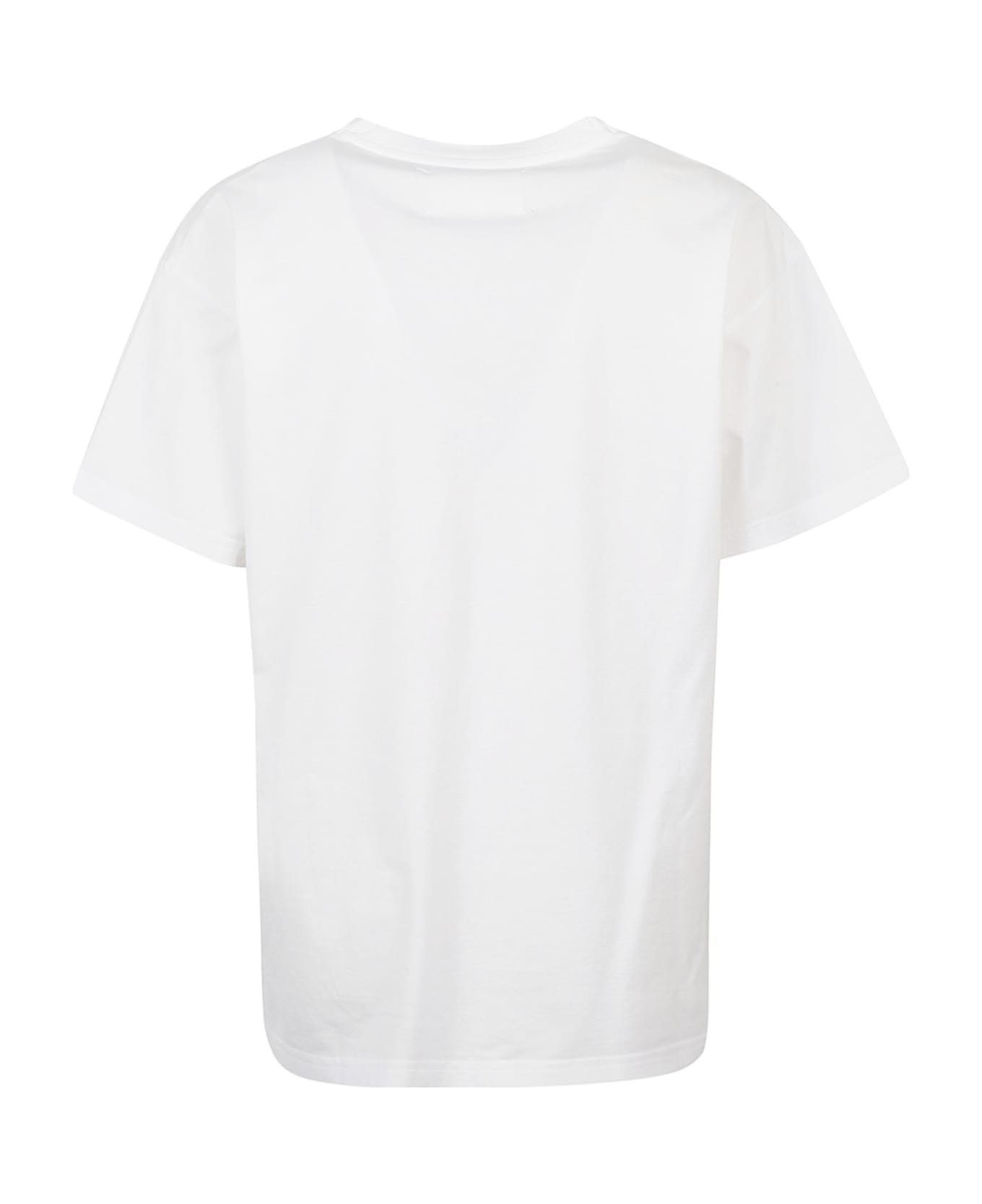 Maison Margiela Round Neck T-shirt - Optic White