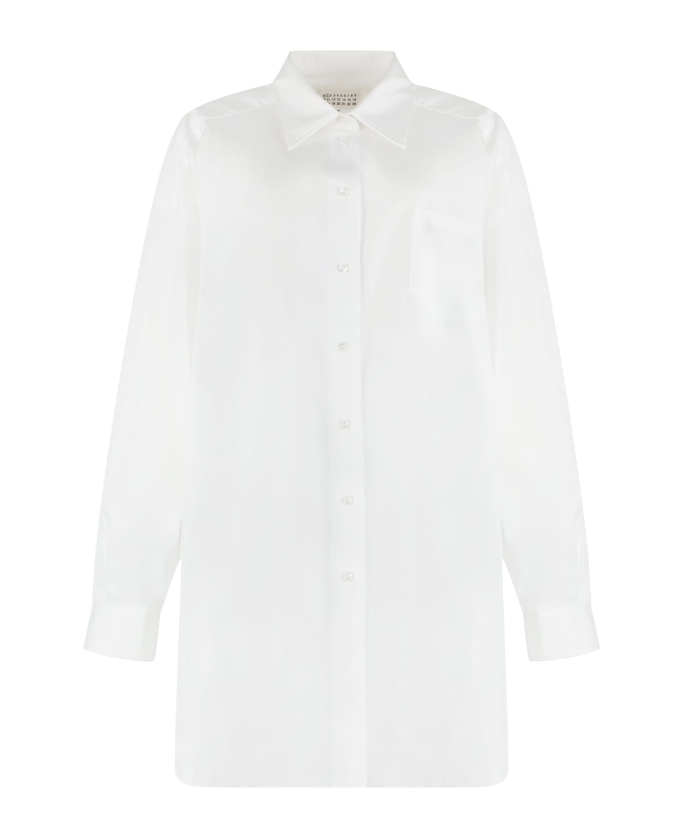 Maison Margiela Long-sleeved Shirt - White