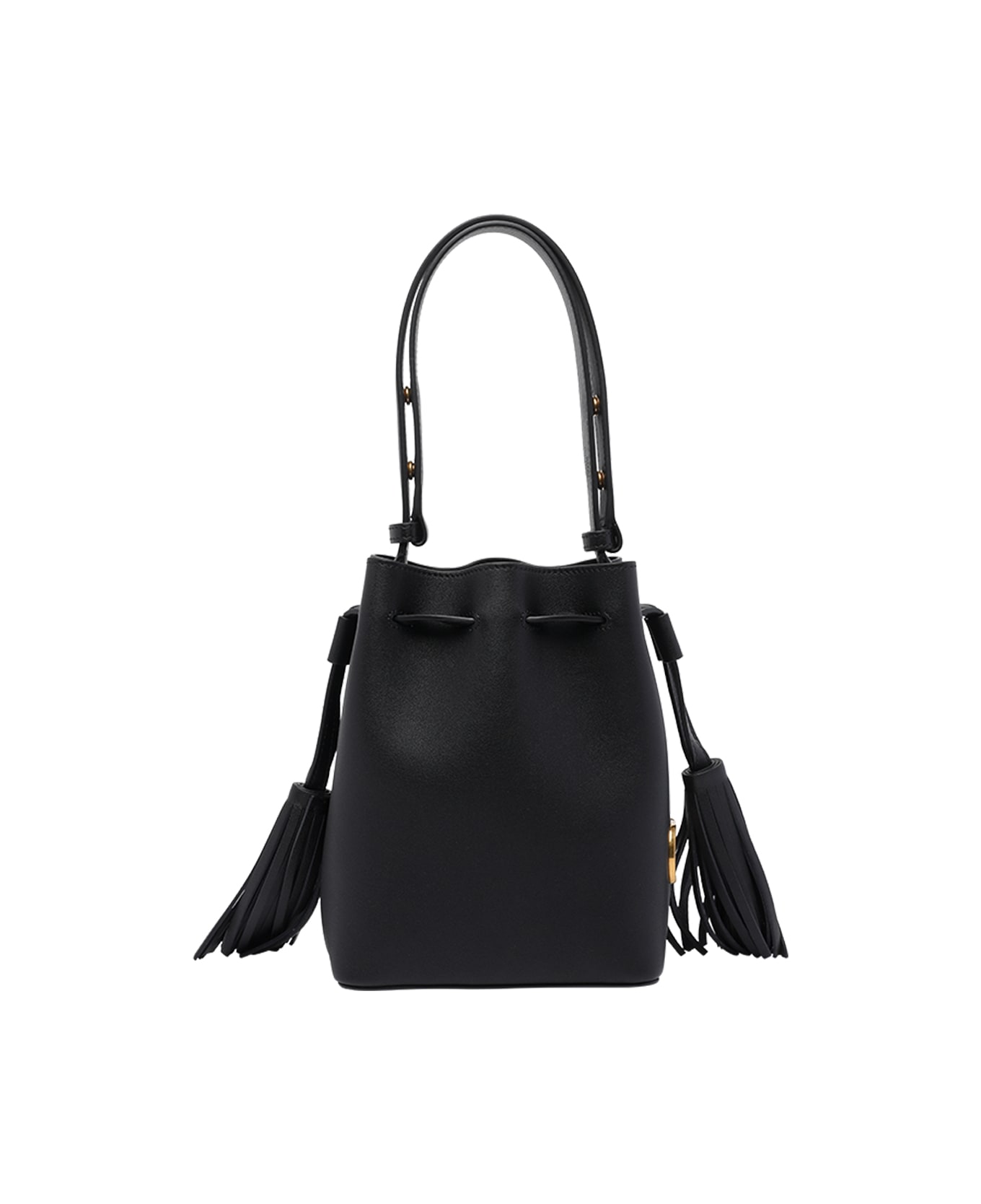 Valentino Garavani Small Drawstring Bucket Bag - Black