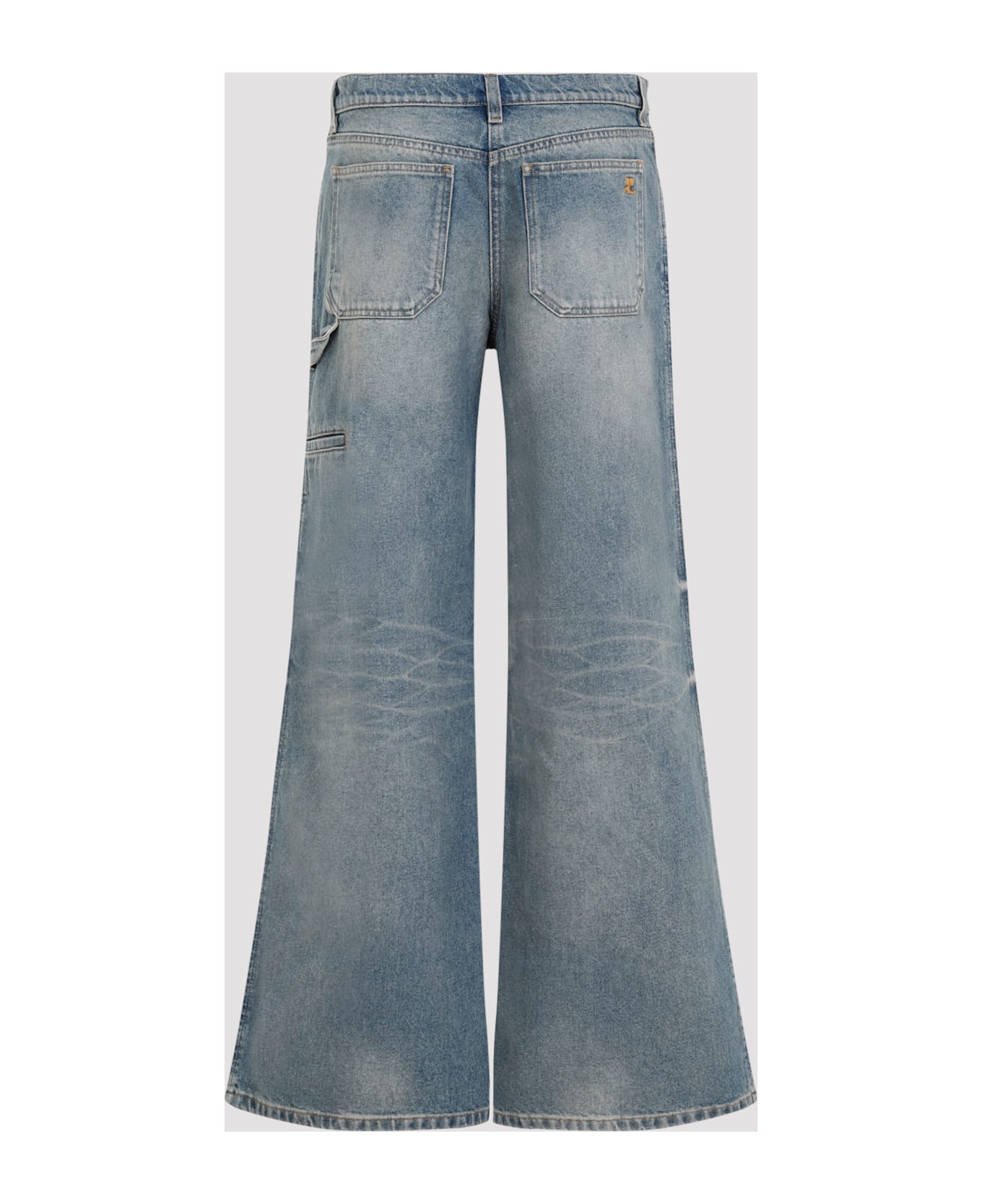 Courrèges Hammer Baggy Jeans - Vintage Medium Blue