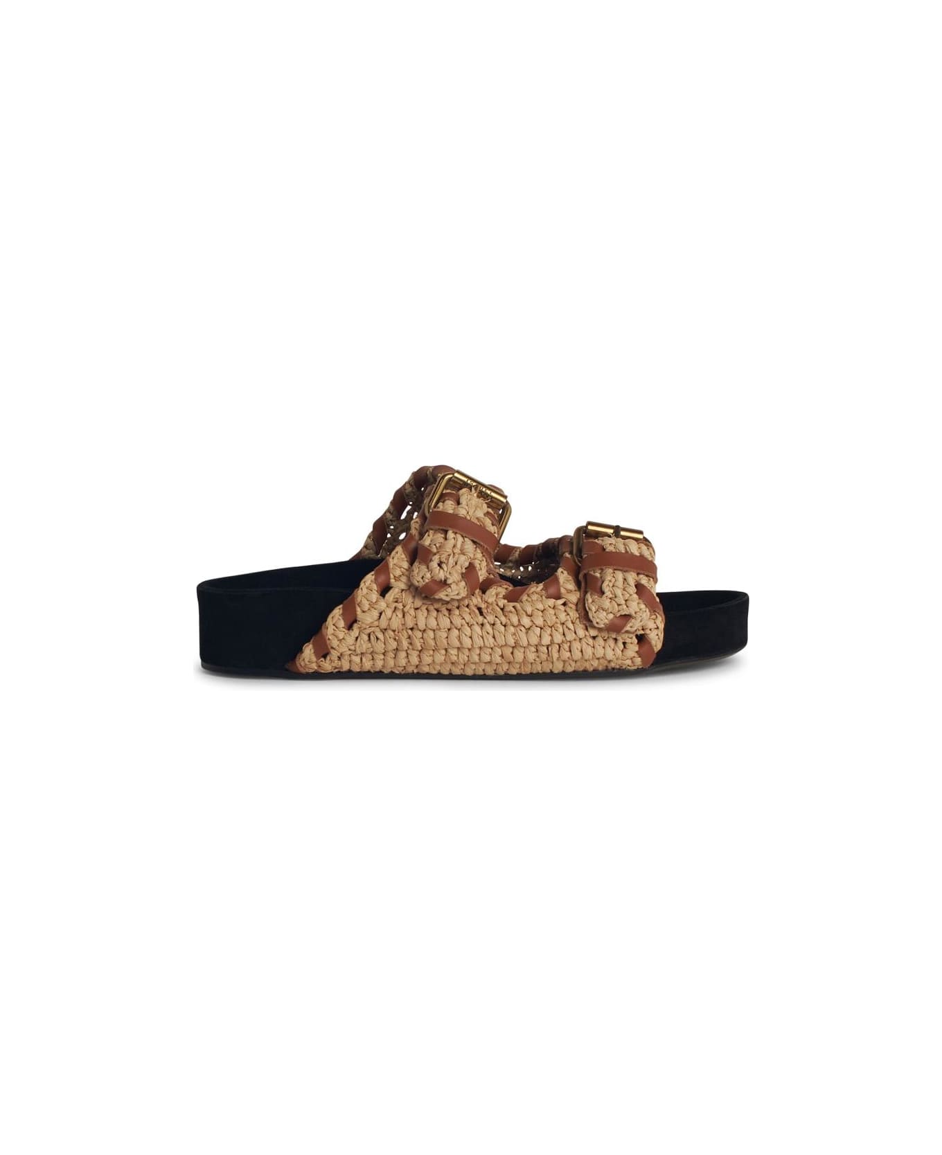 Marant Étoile 
lennyo
 Beige Palm Slipper - Beige