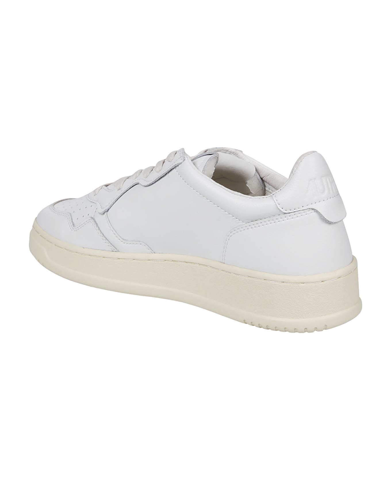 Autry Medalist Low Sneakers - White/white