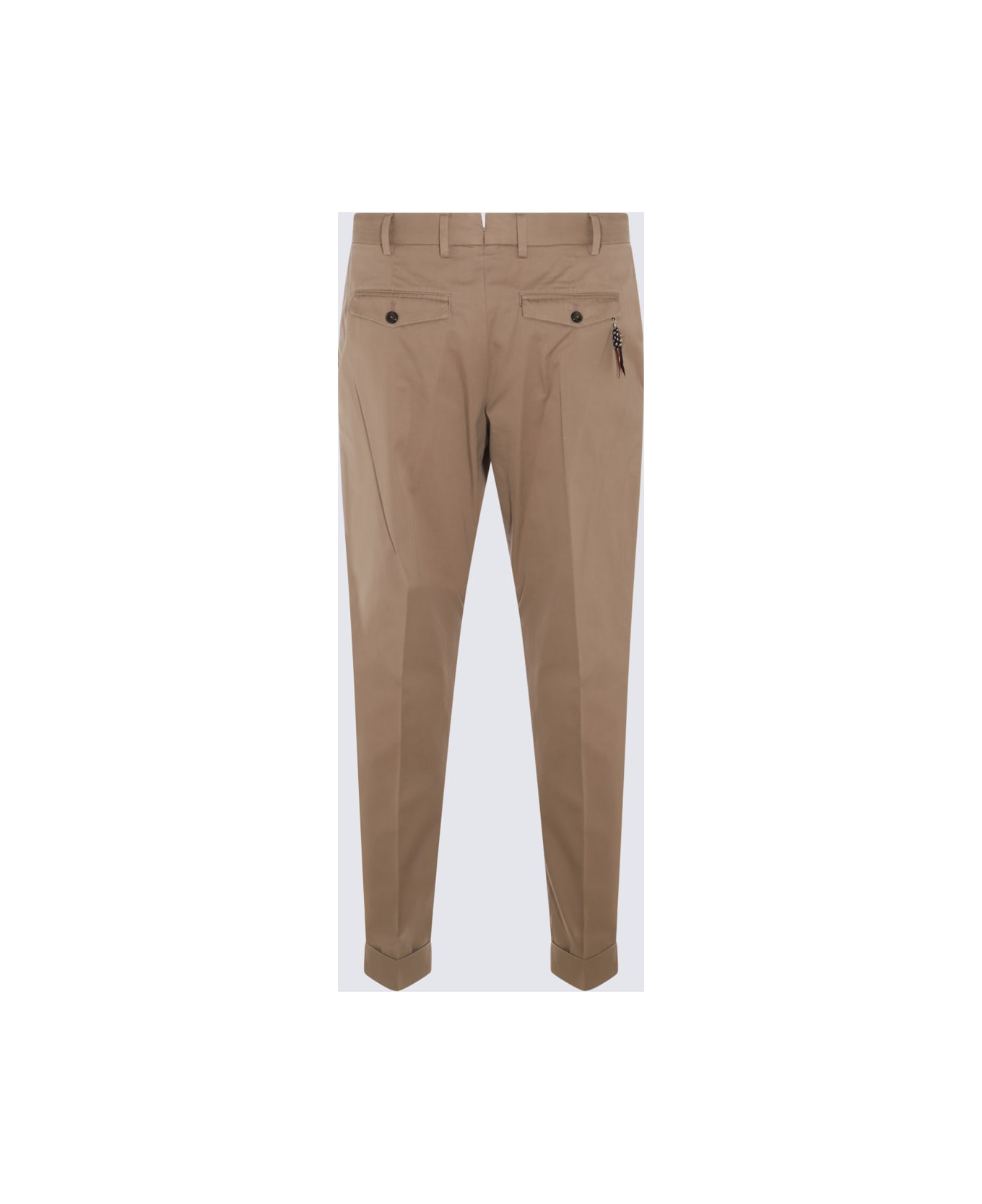 PT01 Beige Cotton Pants - Coloniale
