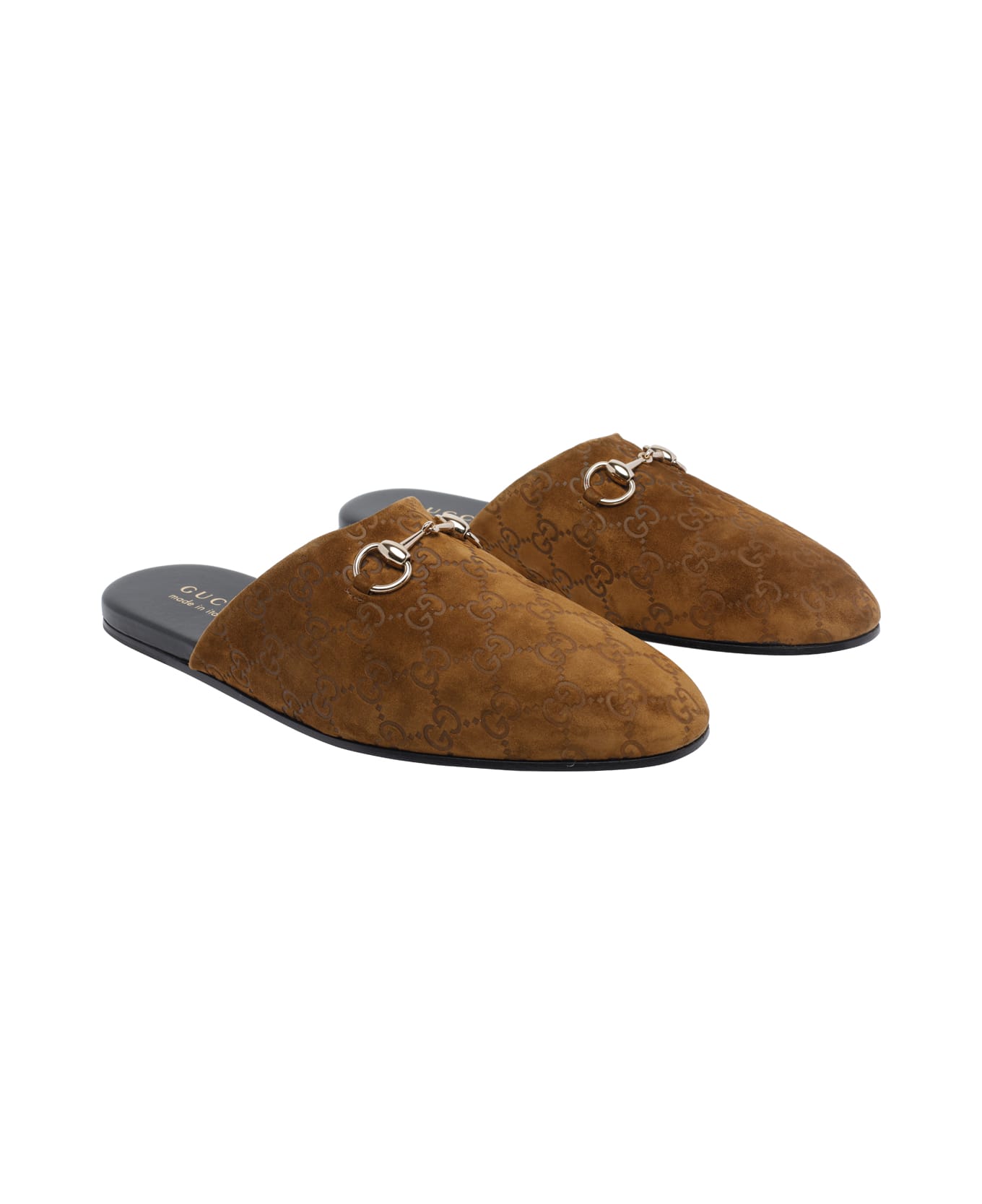Gucci Horsebit Mules Sandals - Brown