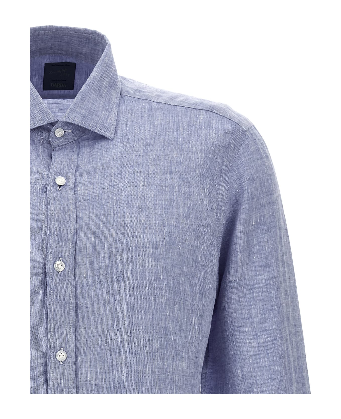 Barba Napoli 'the Vintage Shirt' Shirt - Light Blue