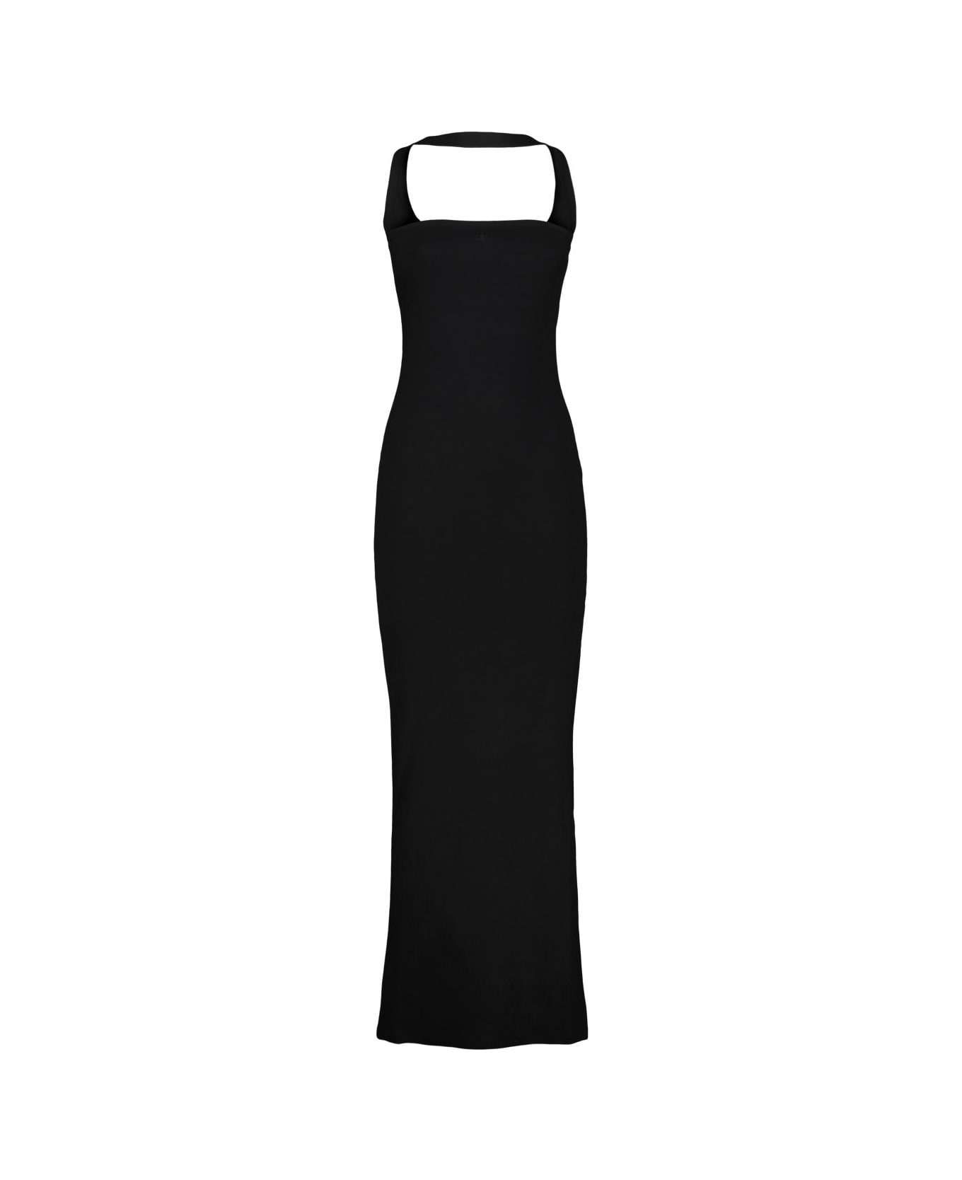 Courrèges Hyperbole Long Dress - Black ワンピース＆ドレス