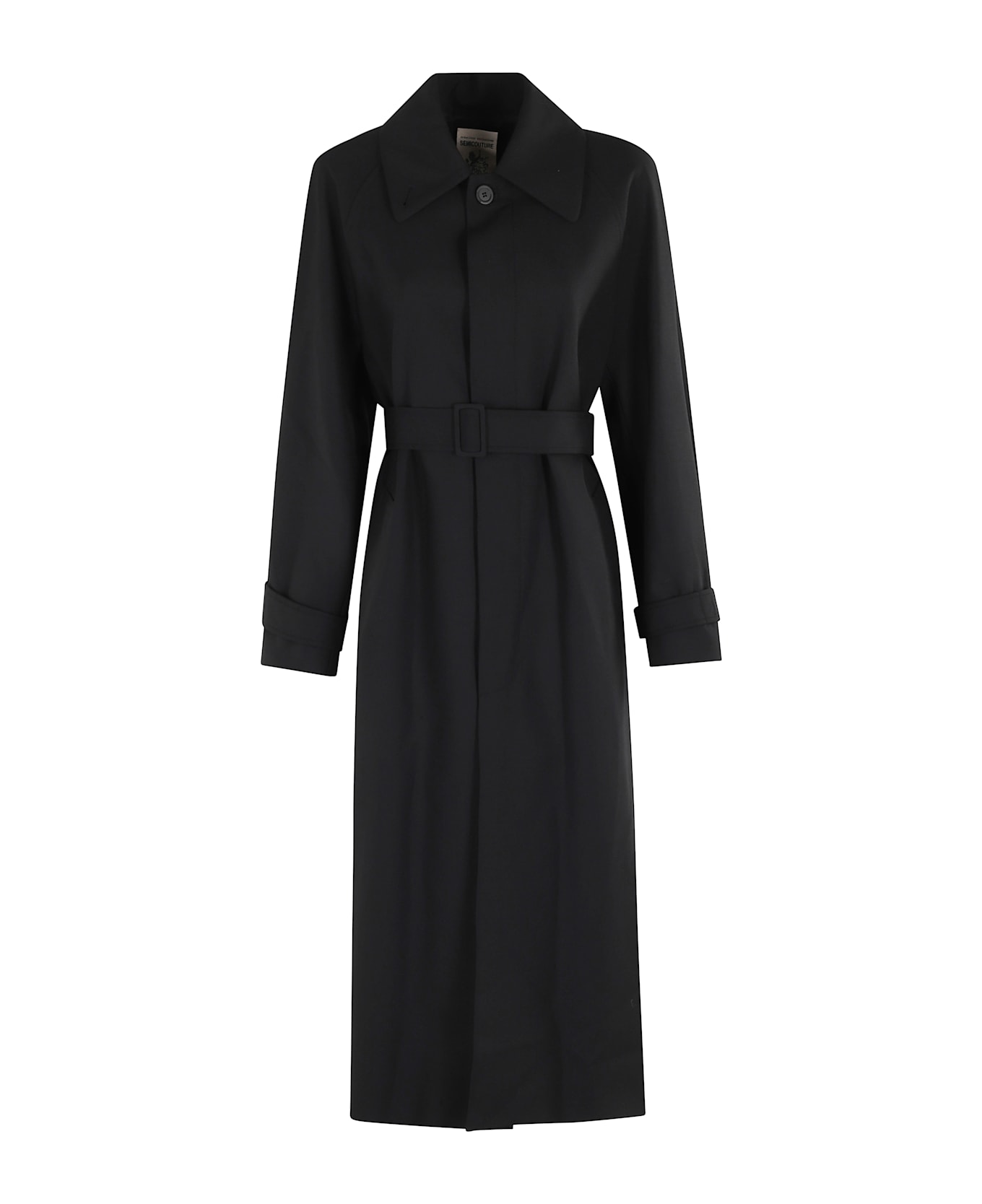 SEMICOUTURE Trench Beatrix - Nero