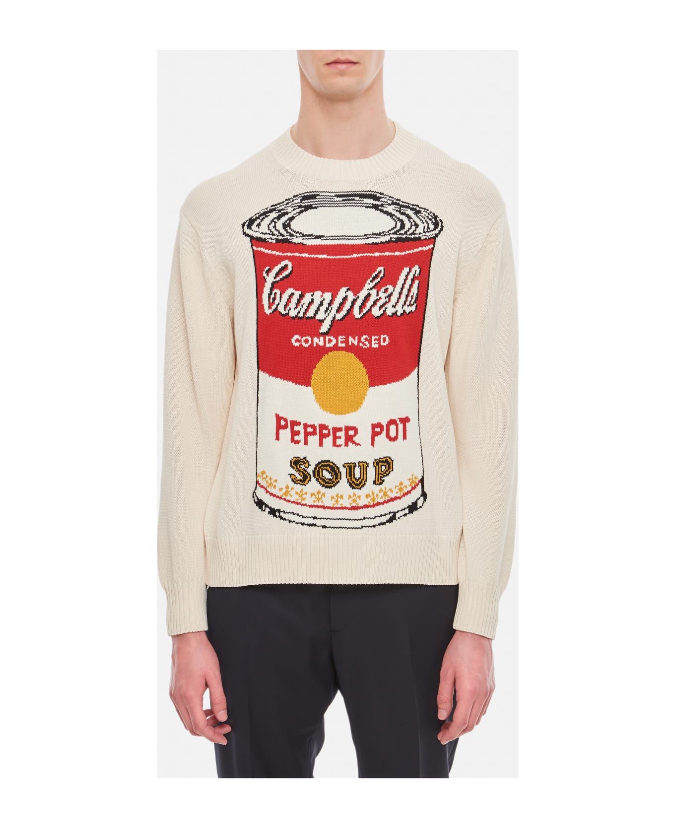 Junya Watanabe Crewneck Printed Sweatshirt - MultiColour