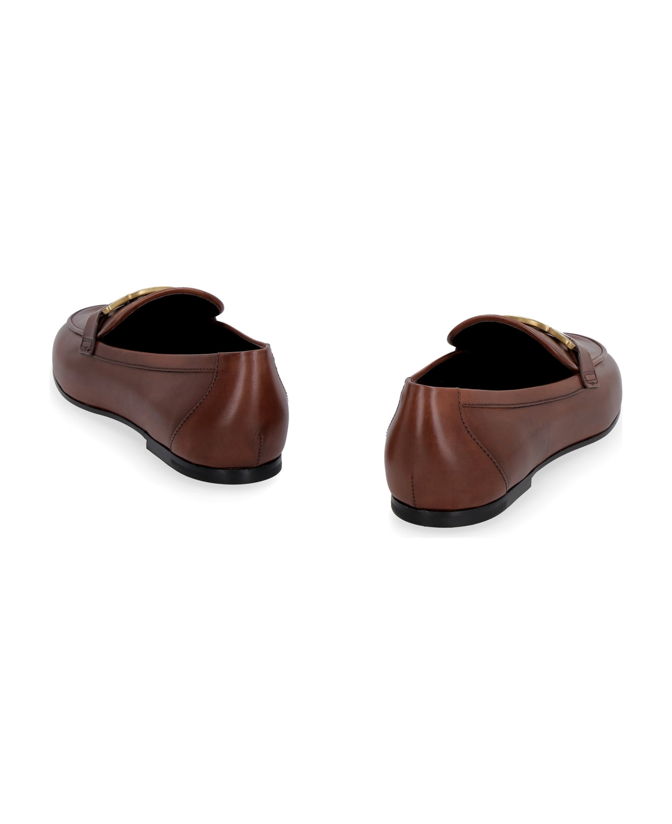 Tod's Kate Leather Loafers - brown