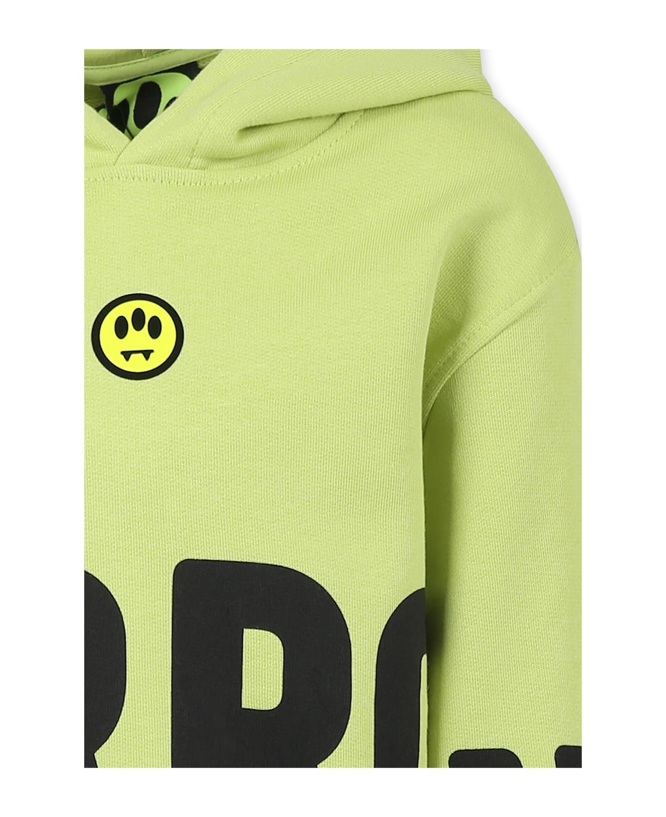 Barrow Green Sweatshirt For Kids With Logo - Green