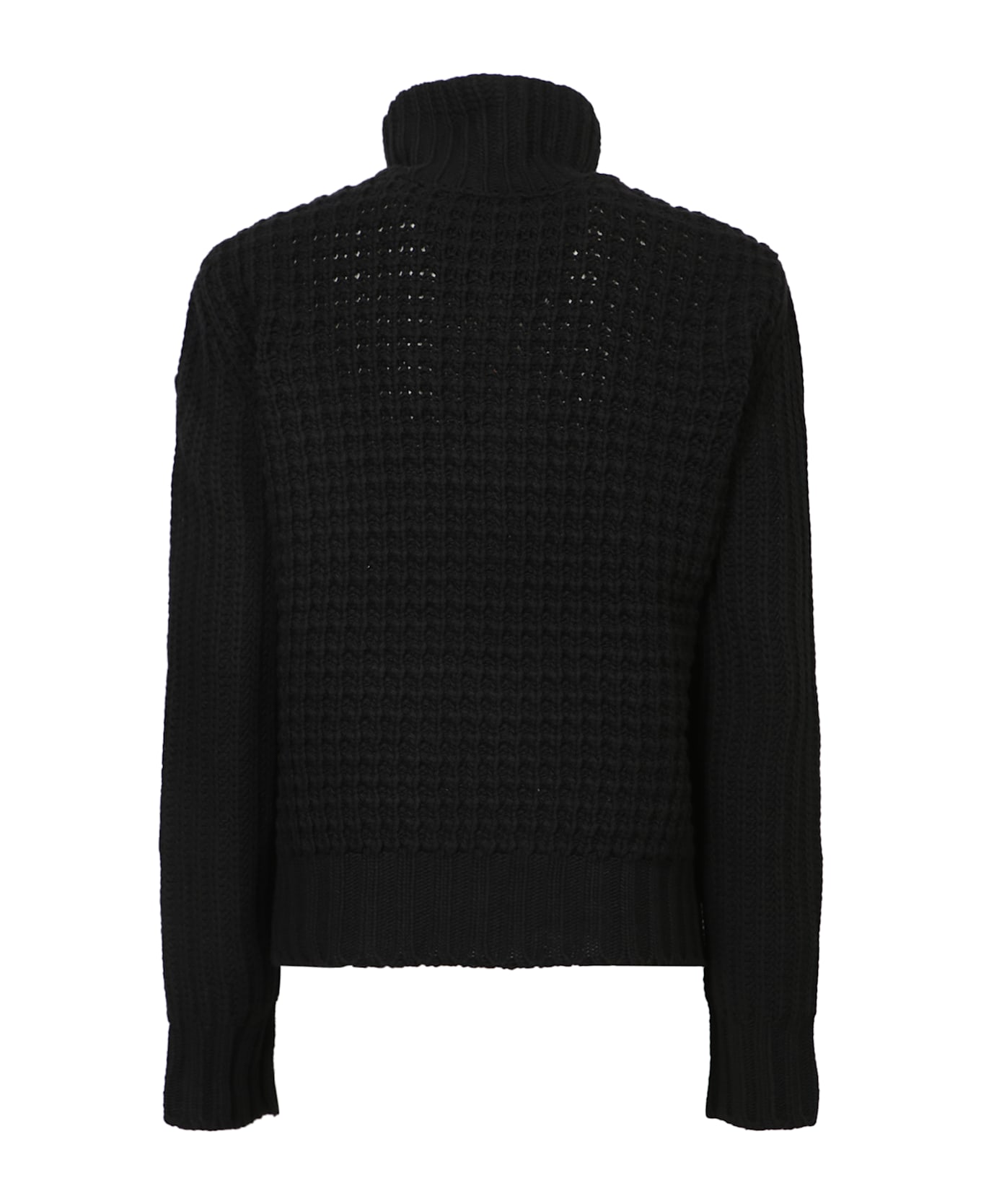 Moncler Regular Fit Tricot Cardigan - Black