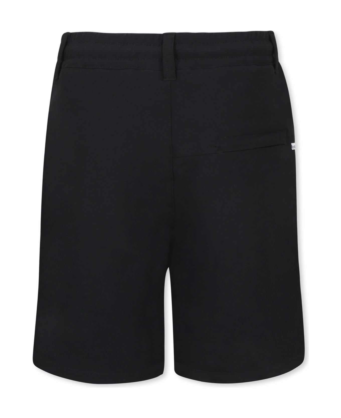 Hugo Boss Black Shorts For Boy With Logo - Black
