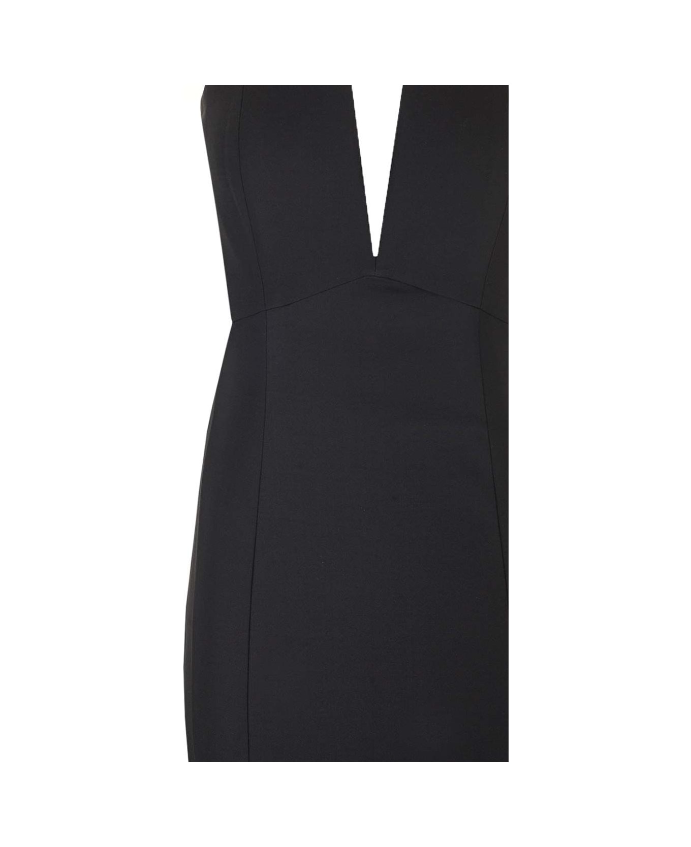 Roland Mouret Stretch Midi Dress - Black