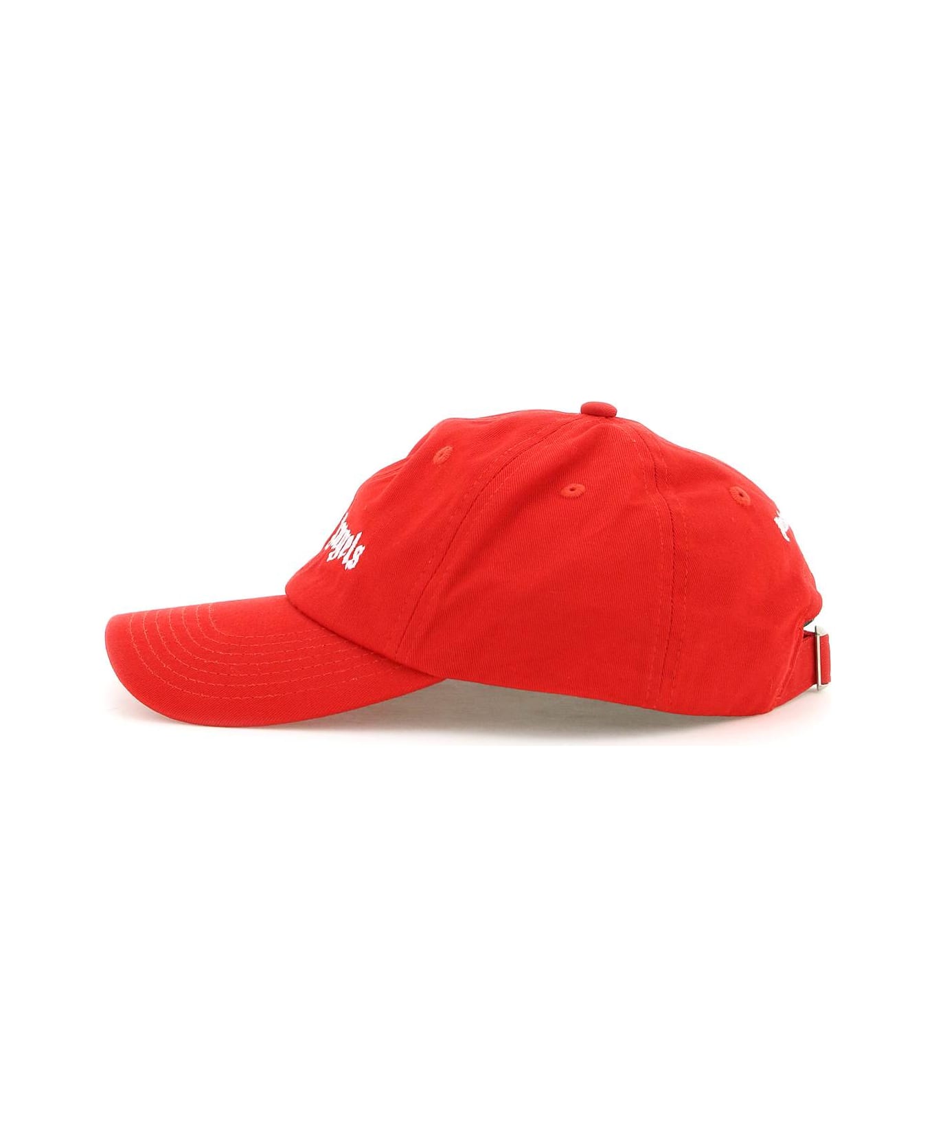 Palm Angels Logo Baseball Cap - Red