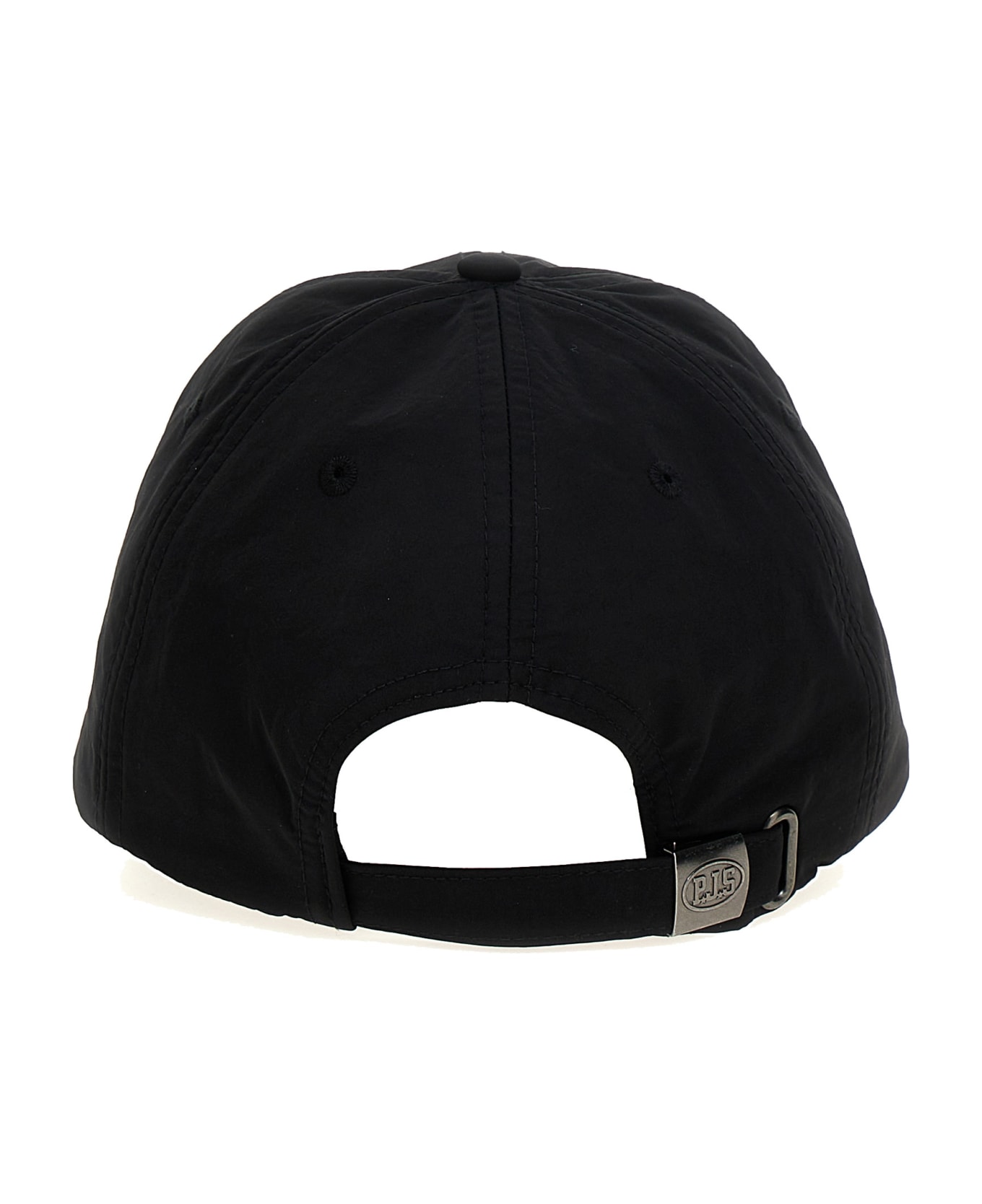 Parajumpers Logo Patch Baseball Cap - Black   帽子