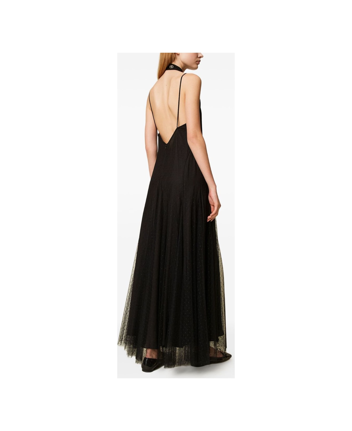 TwinSet Sleeveless Black Dress - Black