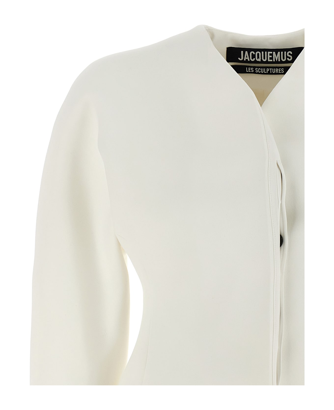 Jacquemus 'la Veste Ovalo' Blazer - White