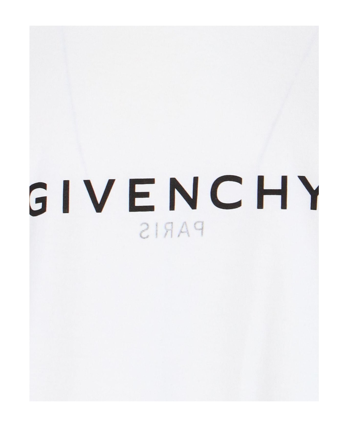 Givenchy T-shirt Logo Reverse - White