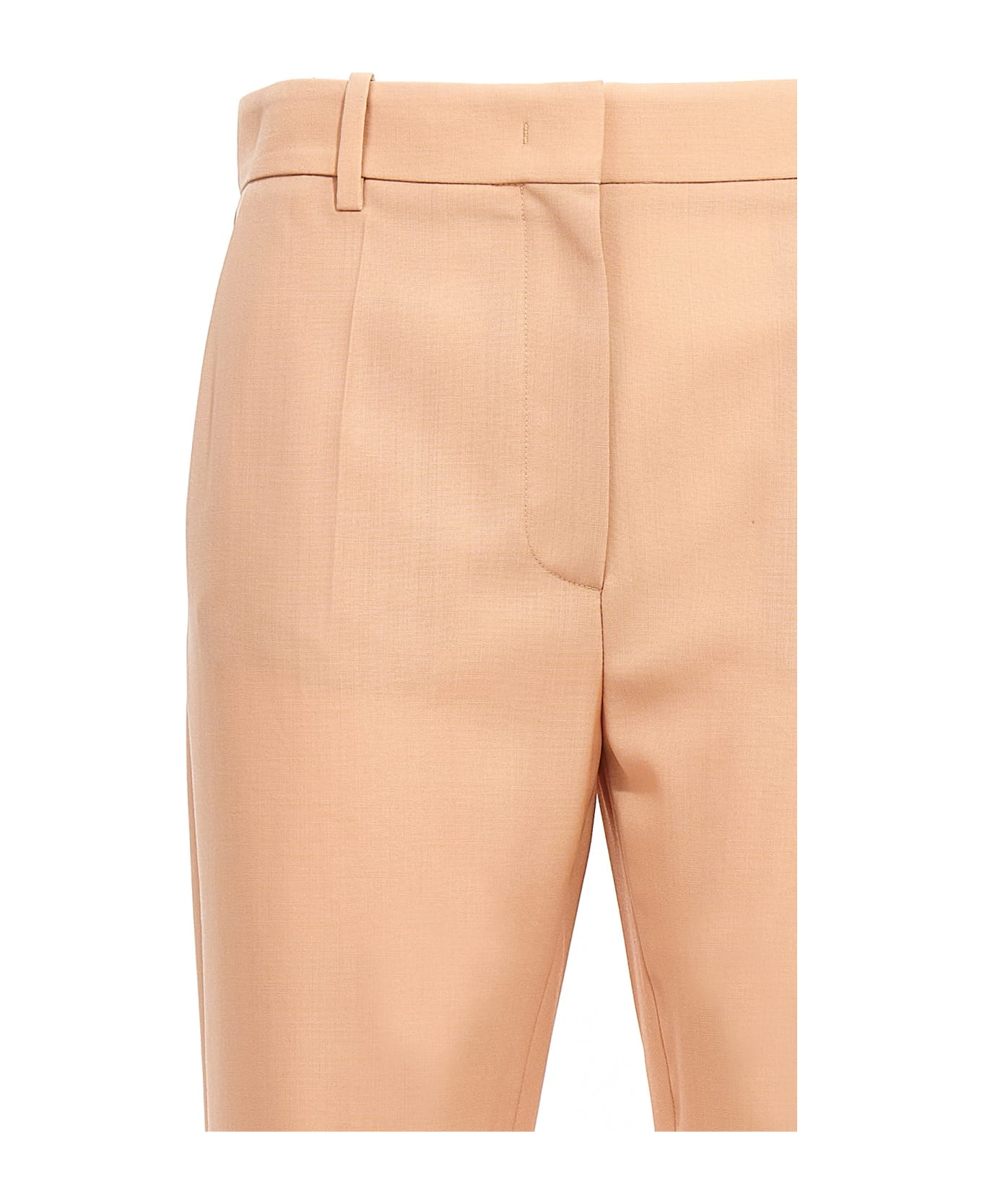 Valentino Garavani 'dry Tailoring Wool' Valentino Pants - Beige