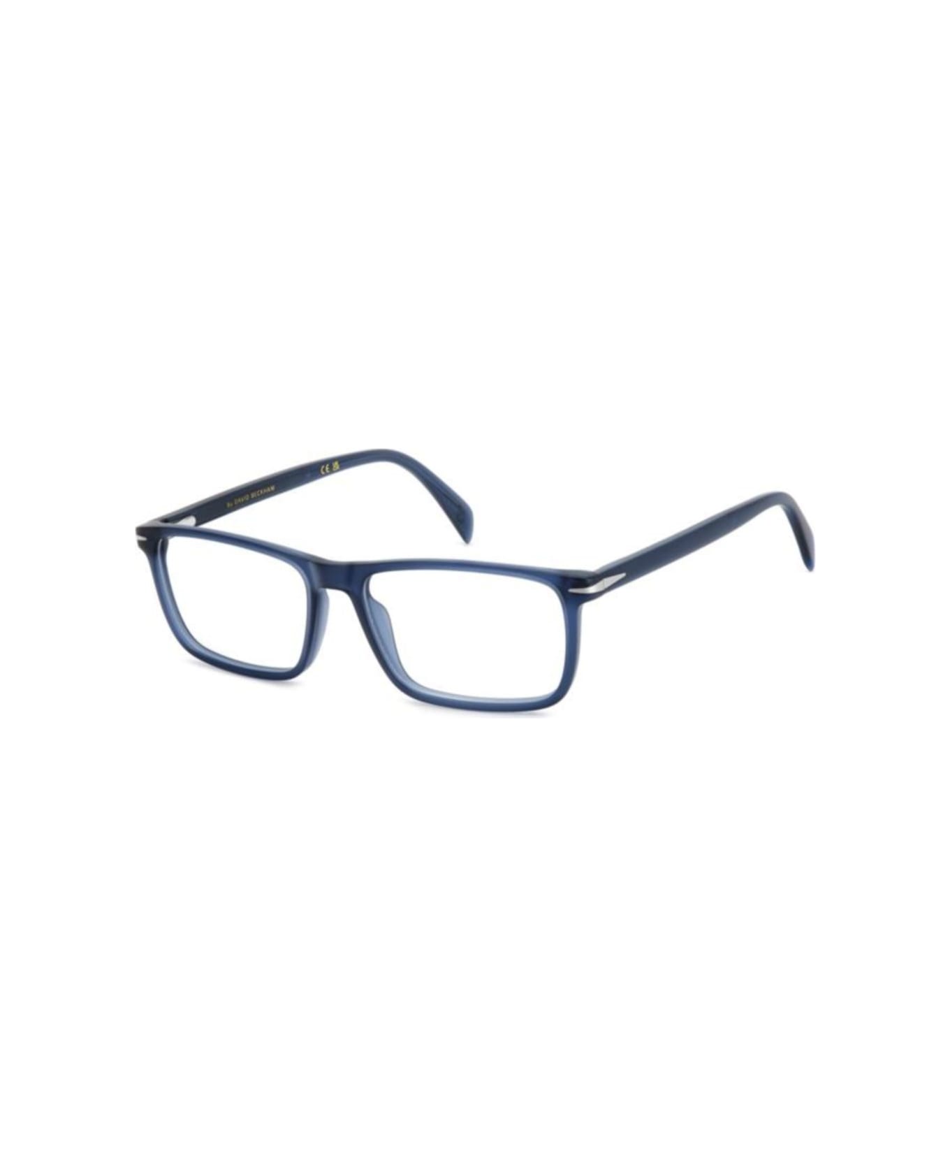 DB Eyewear by David Beckham Db 1019fll/16 Matte Blue - FLL/16 MATTE BLUE