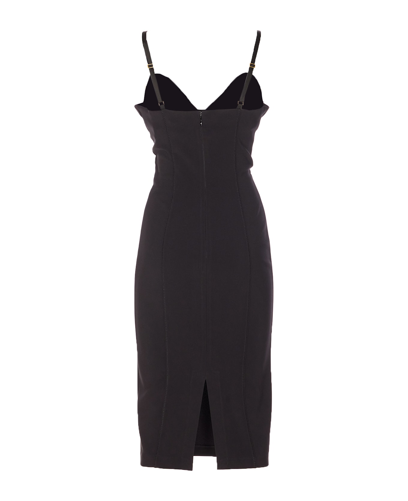 Elisabetta Franchi Mini Dress - Black