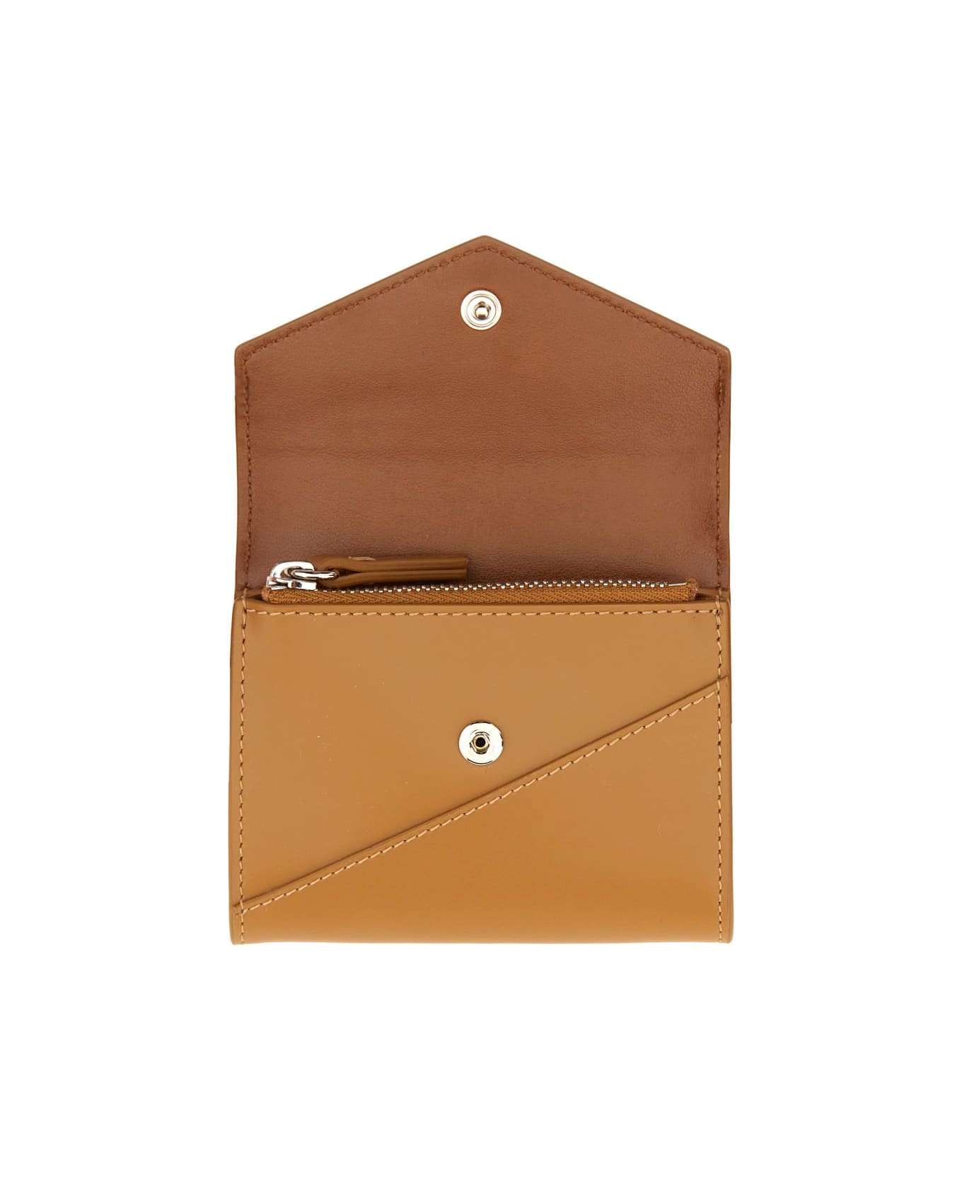 MM6 Maison Margiela Wallet With Logo - BEIGE