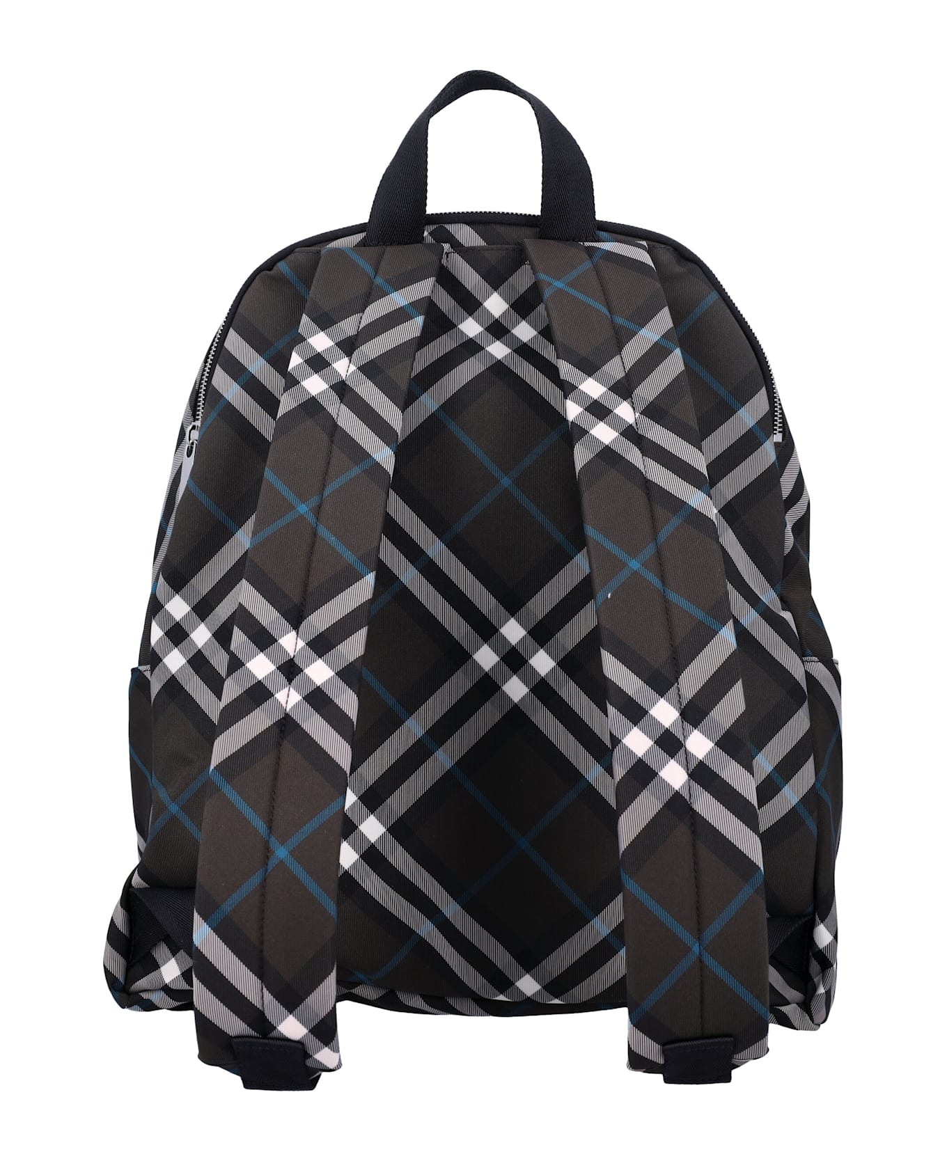 Burberry Embroidered Fabric Check Backpack - SNUG