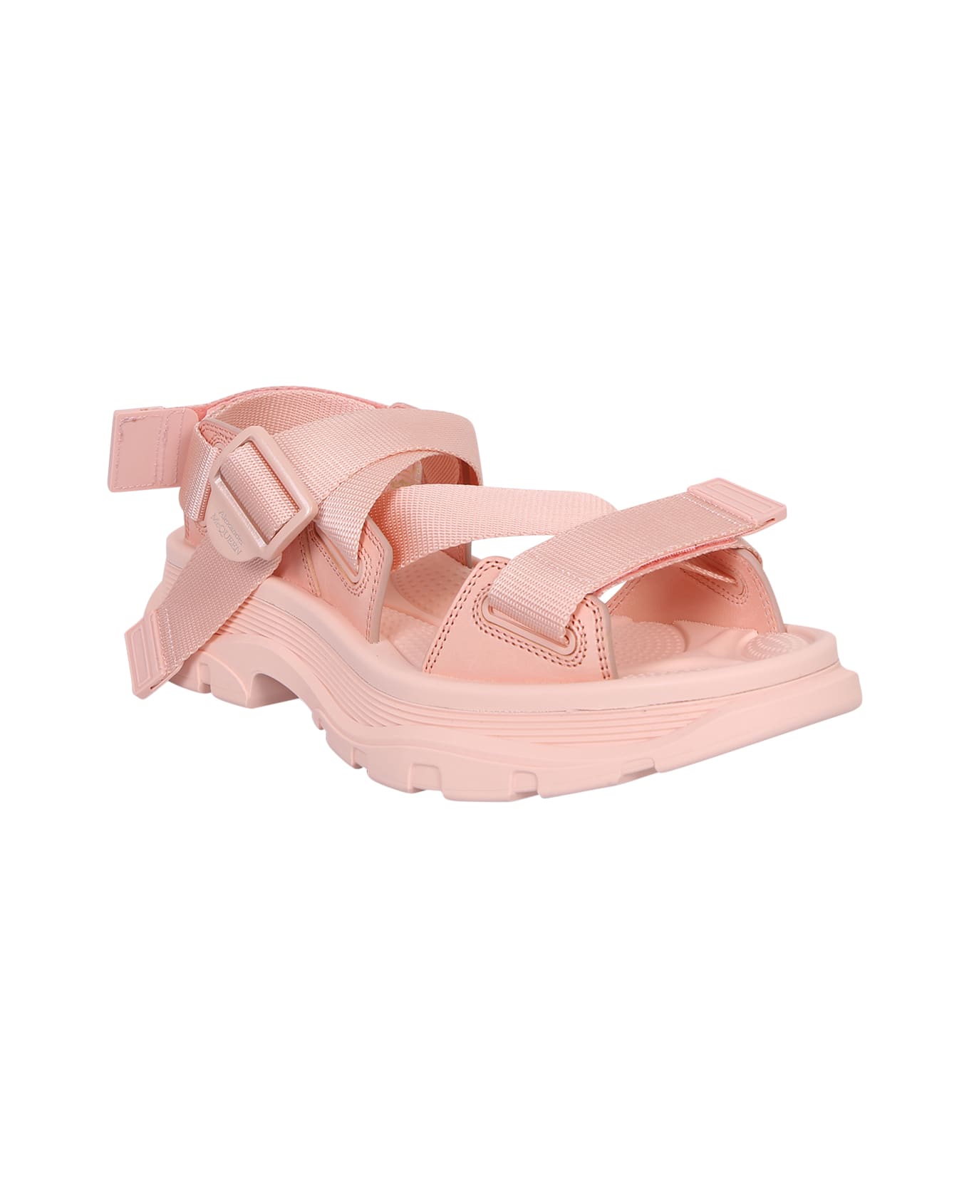 Alexander McQueen Chunky Sole Trekking Sandals - Pink