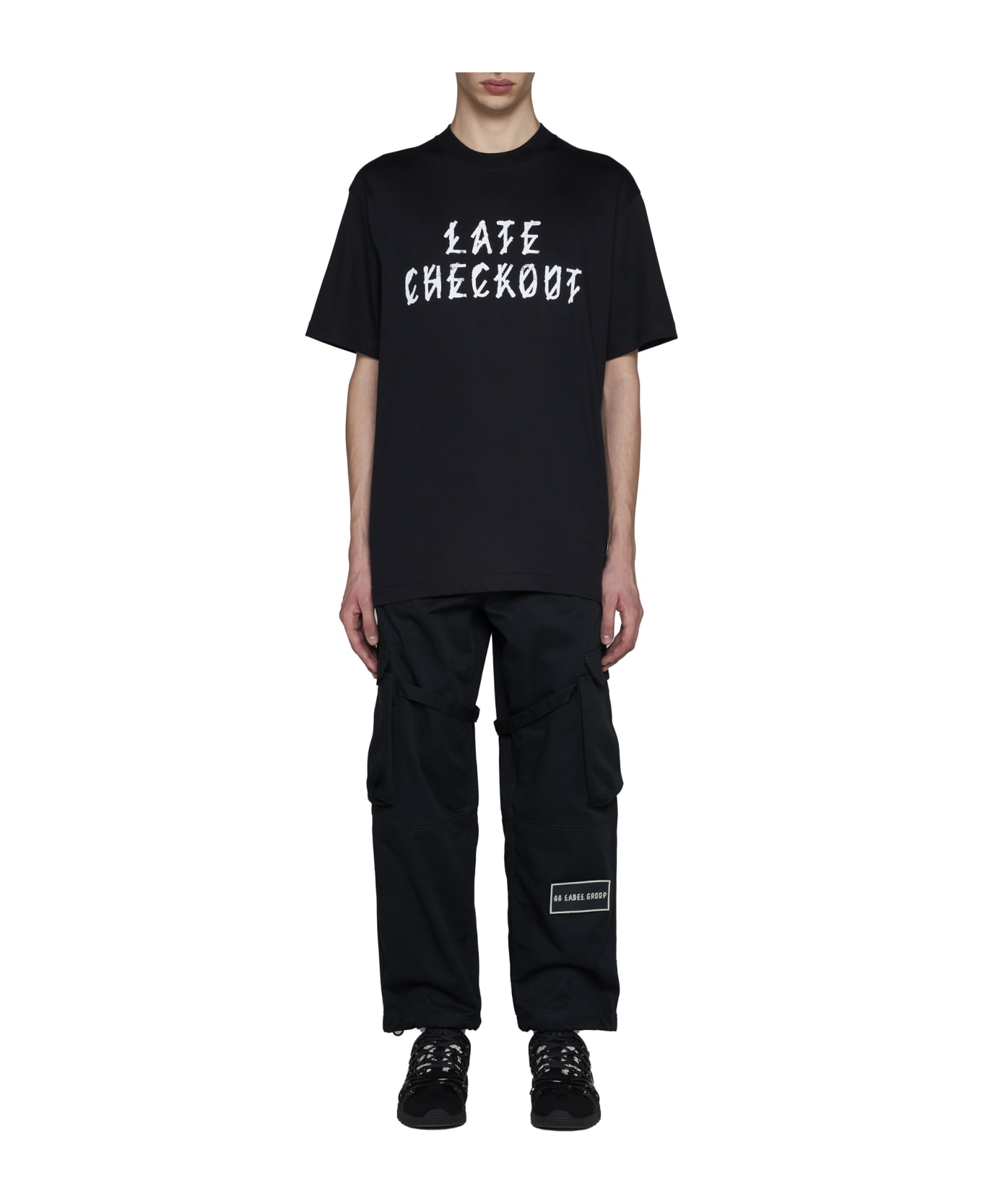 44 Label Group T-Shirt - Balck+late checkout