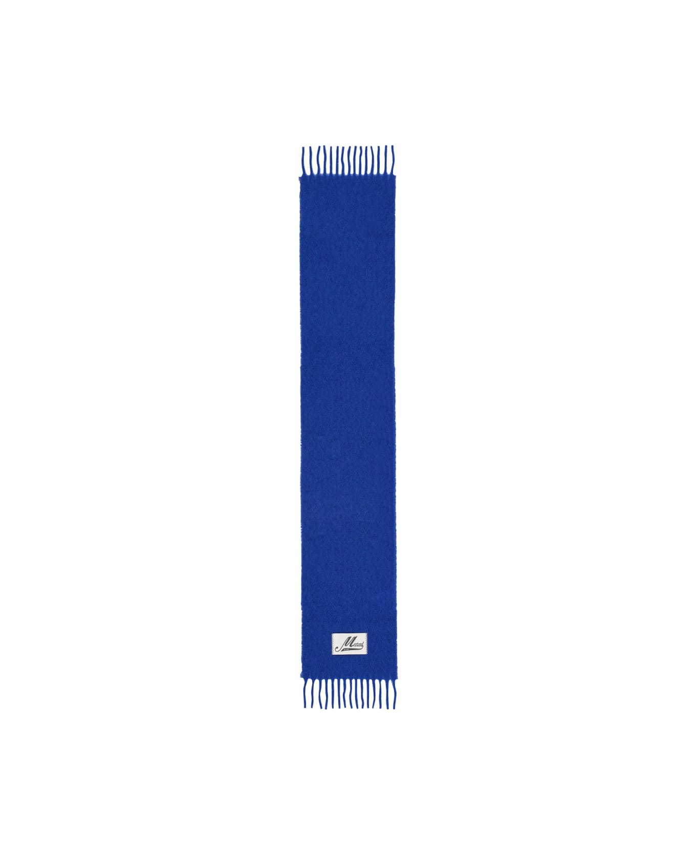 Marni Alpaca Scarf - BLUE