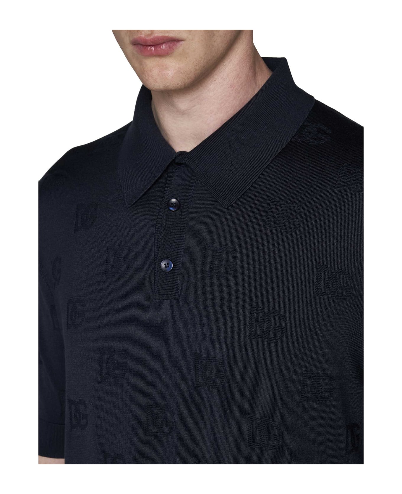 Dolce & Gabbana Polo Shirt - Blu scurisimo