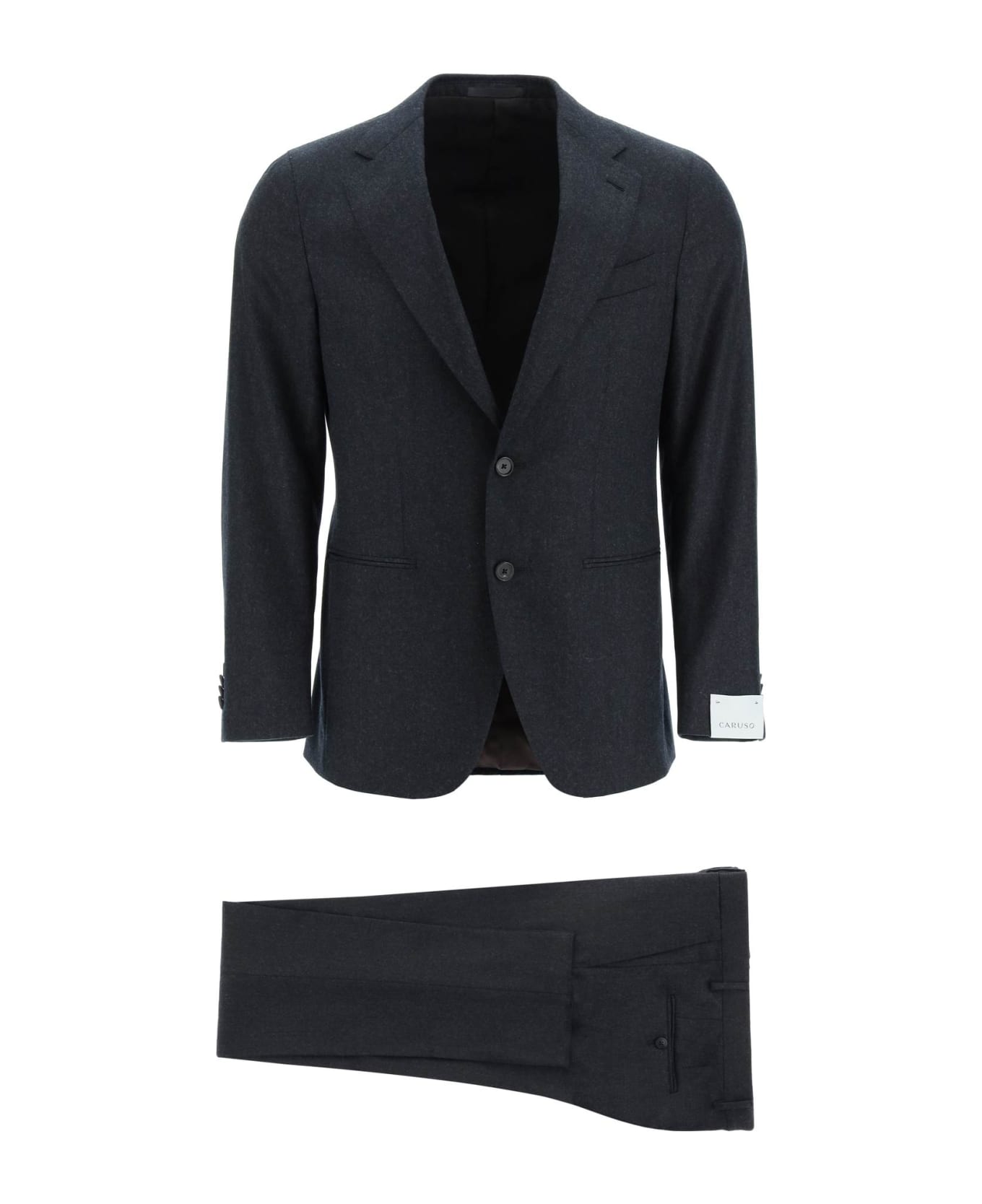 Caruso 'aida' Wool Suit - DARK GREY (Grey)