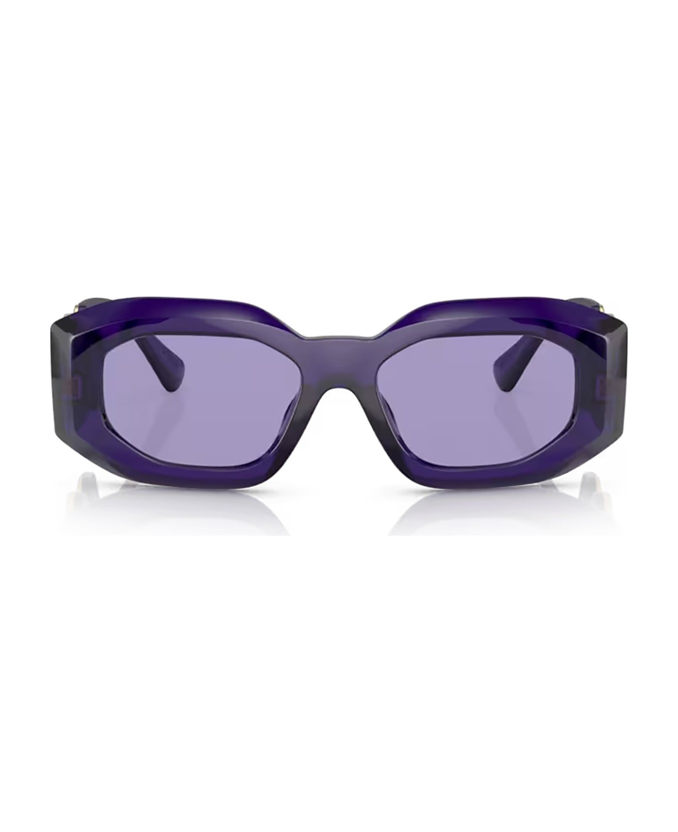 Versace Eyewear Ve4425u Purple Transparent Sunglasses - Purple transparent サングラス