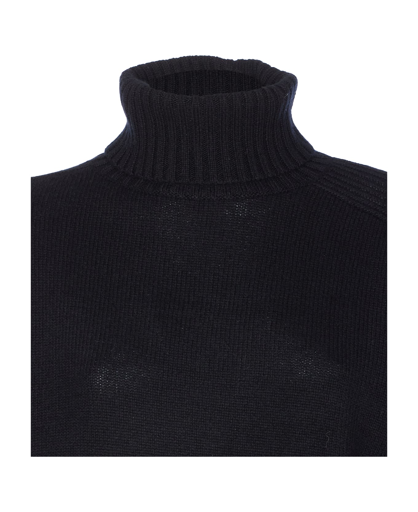 Allude Turtleneck Sweater - Black