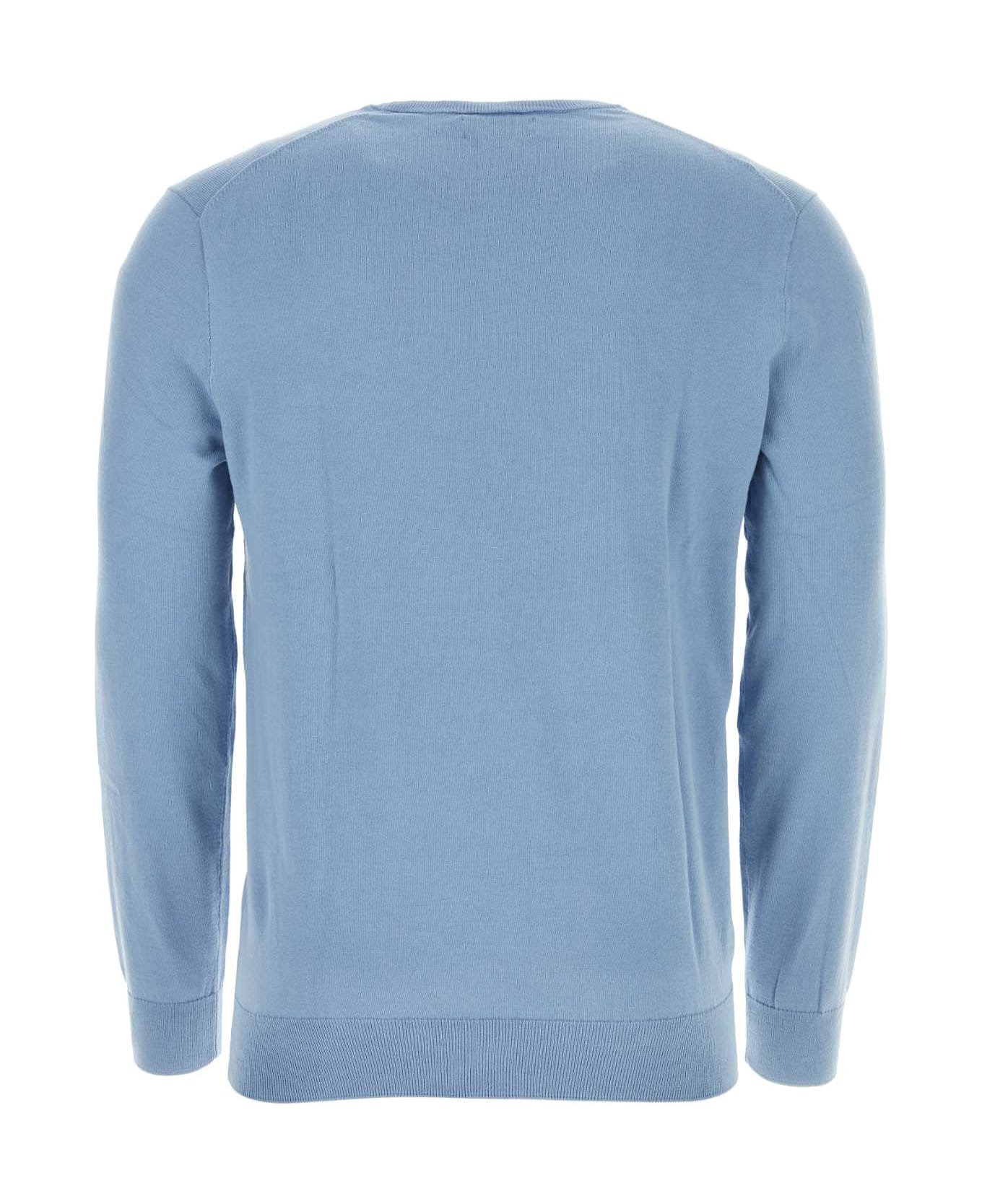 Polo Ralph Lauren Light-blue Cotton Sweater - Blue