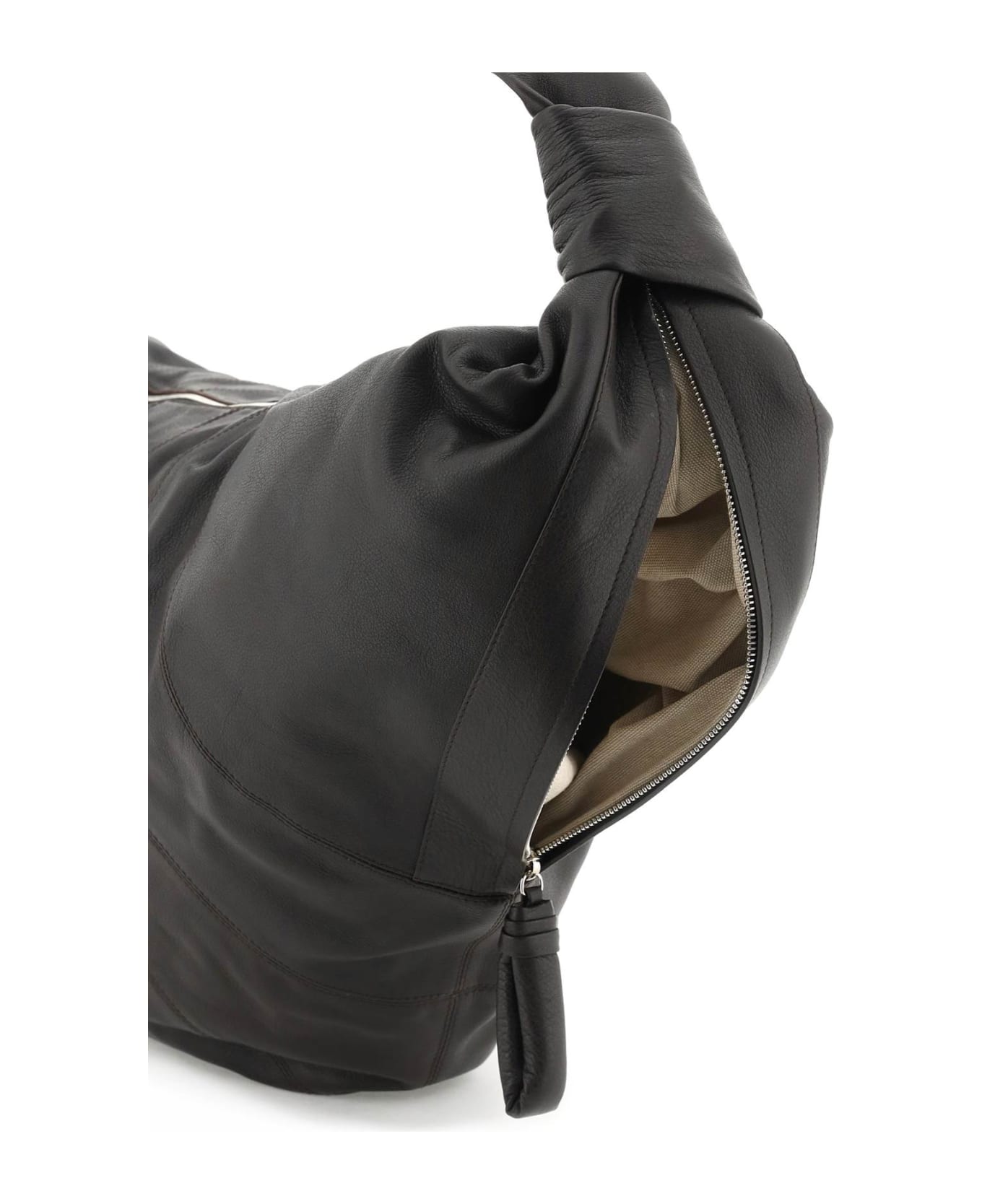 Lemaire Croissant Large Bag - DARK CHOCOLATE (Brown)