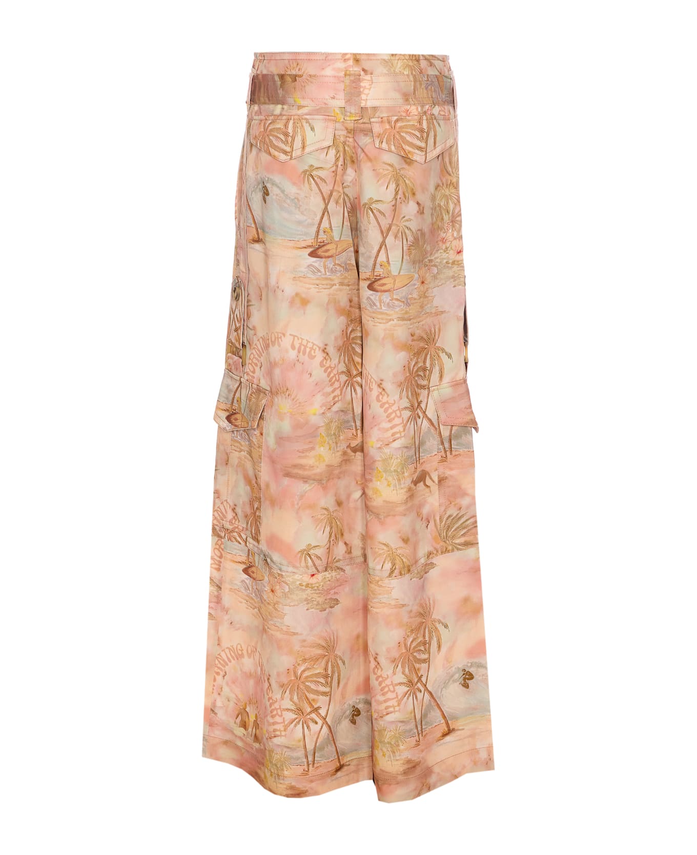 Zimmermann Illuminate Pants - ORANGE