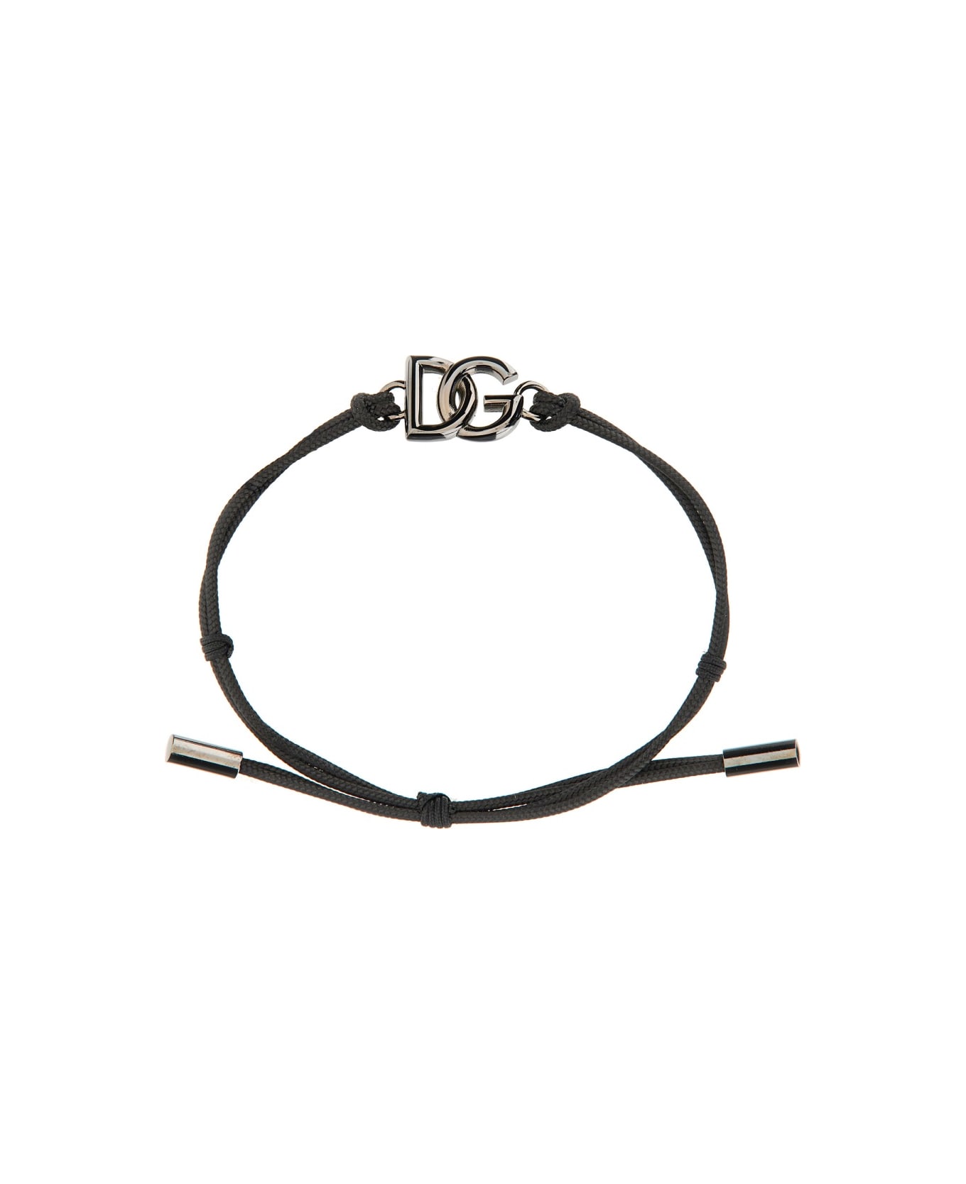 Dolce 
Gabbana Dg Logo Bracelet - BLACK