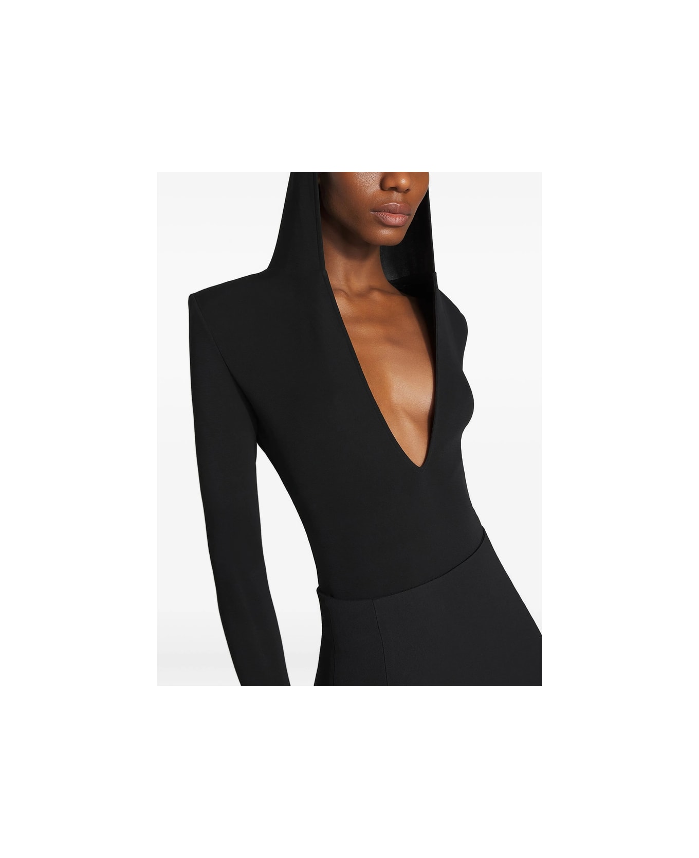 Mugler Bodysuit - BLACK