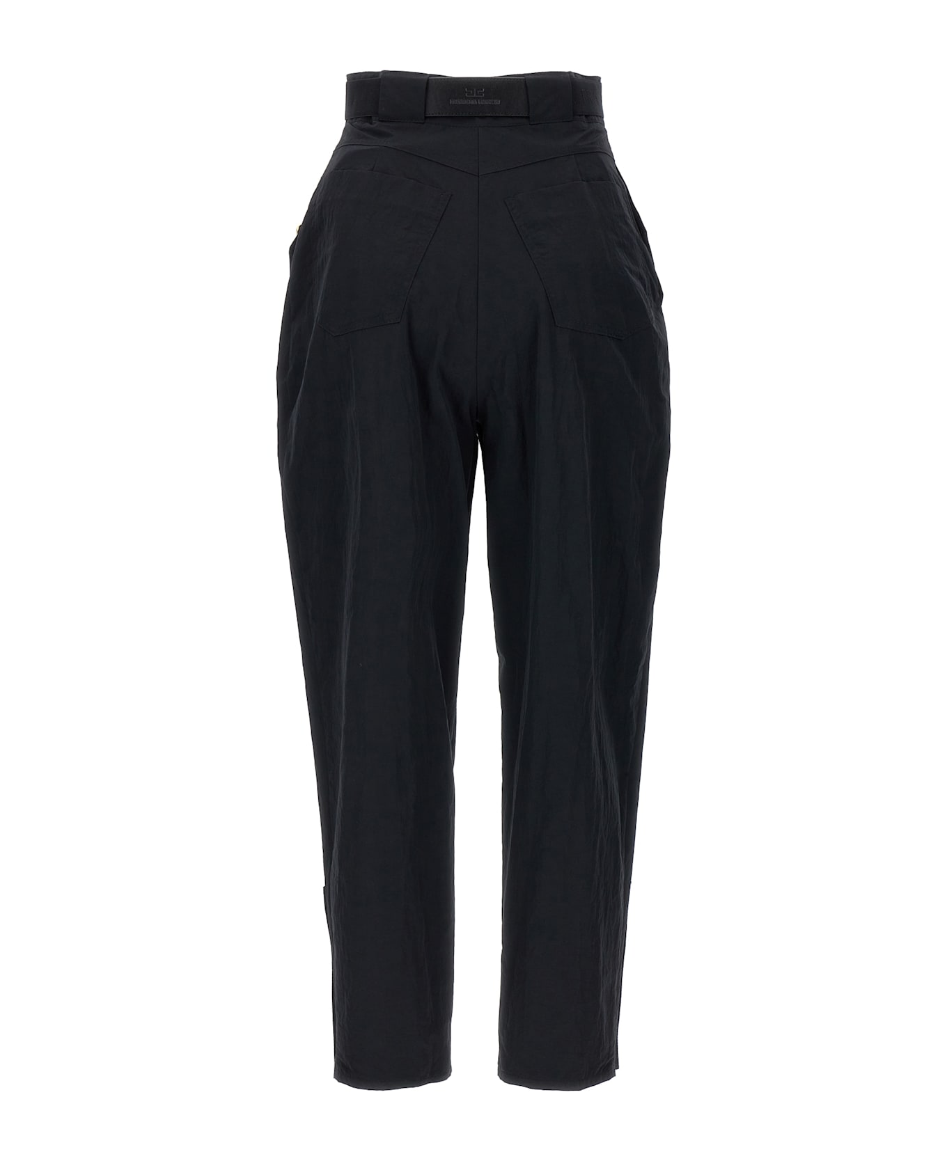 Elisabetta Franchi Technical Sailing Pants - Black