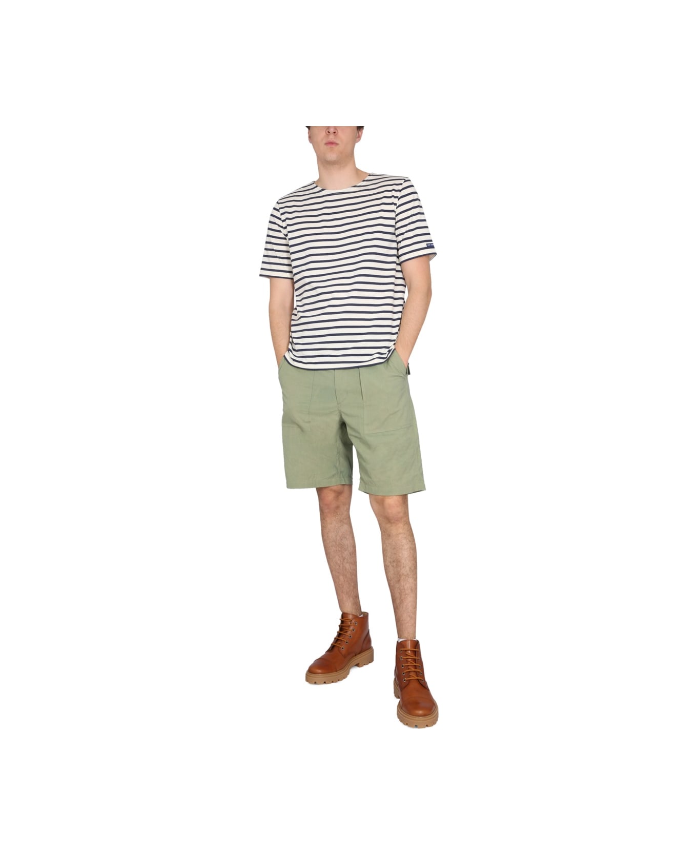 Engineered Garments Bermuda Fatigue - GREEN