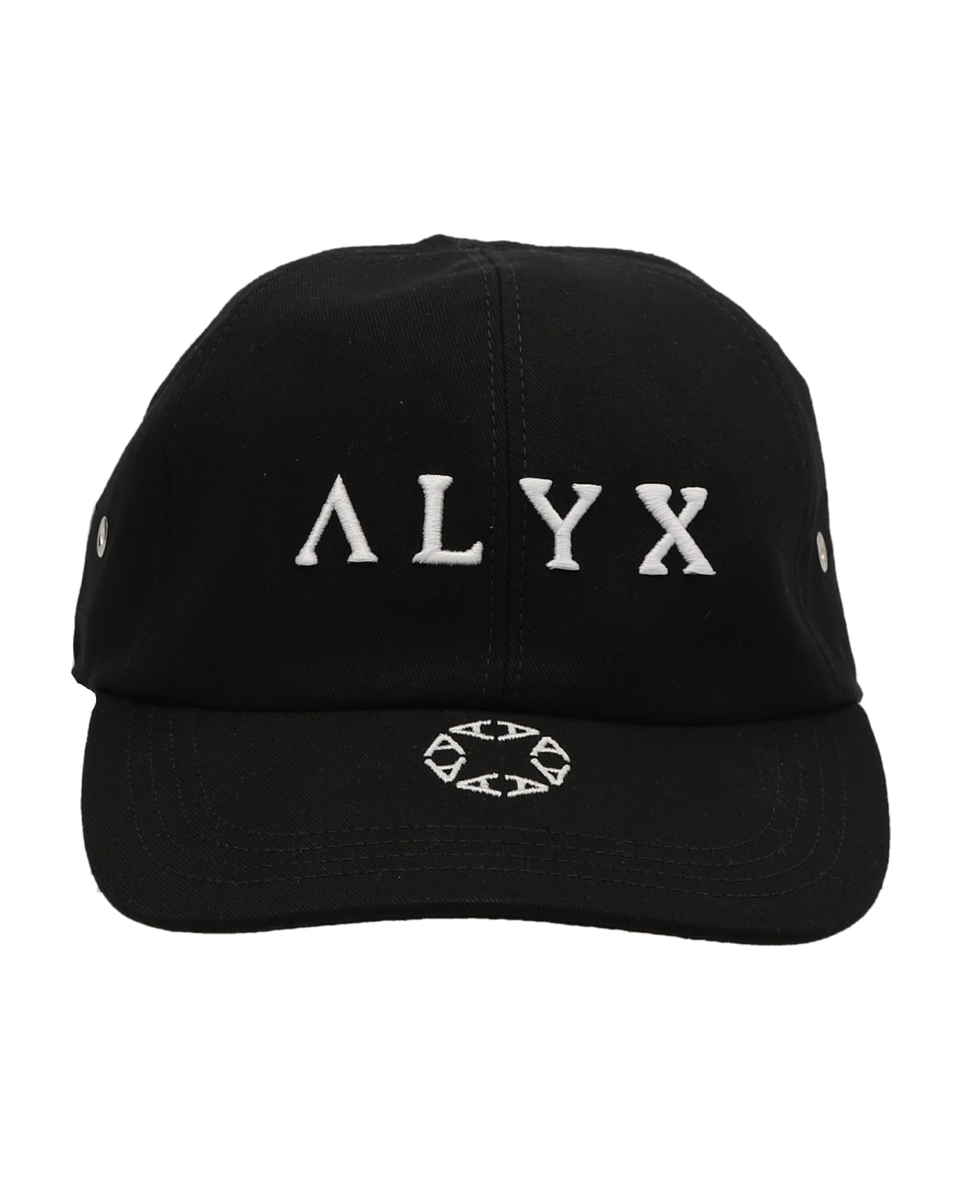 1017 ALYX 9SM Logo Cap - White/Black 帽子